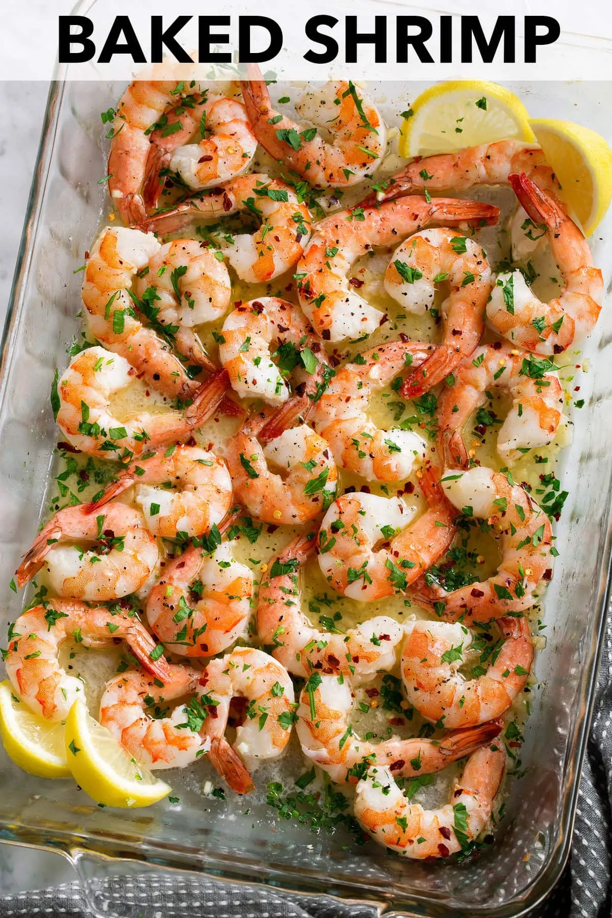 Baked Shrimp with Garlic and Thyme