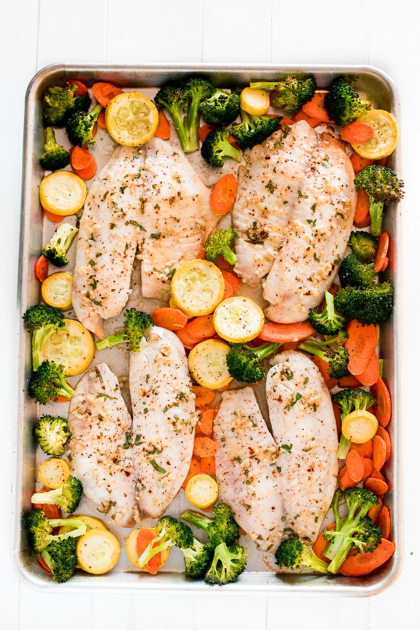 Baked Tilapia and Vegetable Casserole