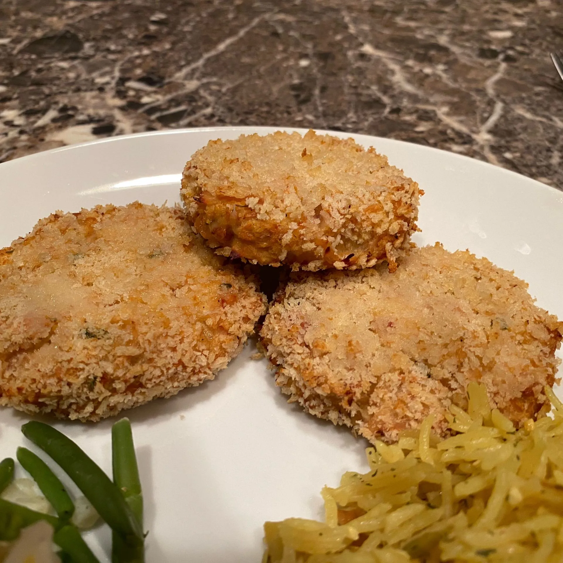 Baked Tuna Crab Cakes