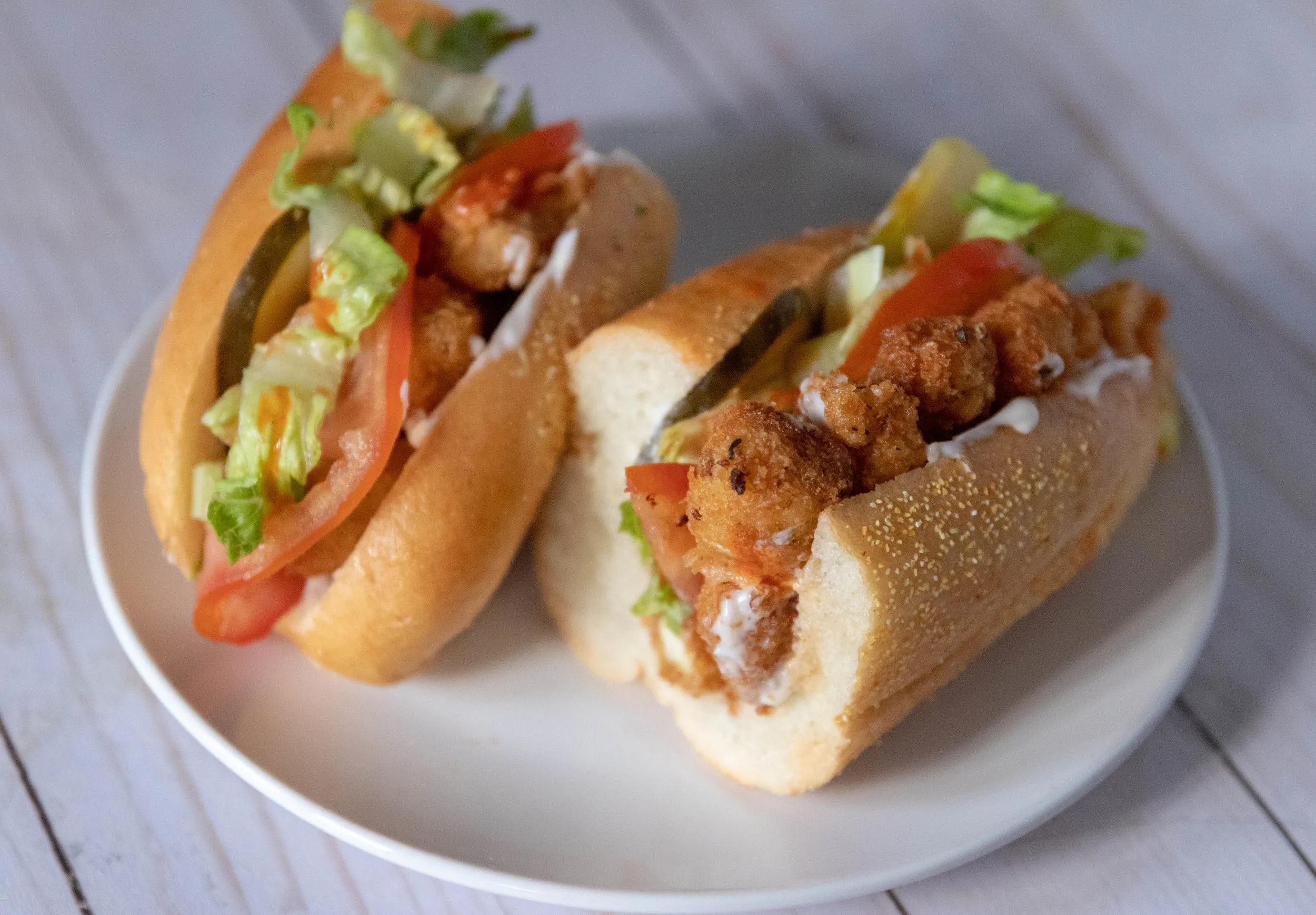 Baked Vegan Po Boy Tofu