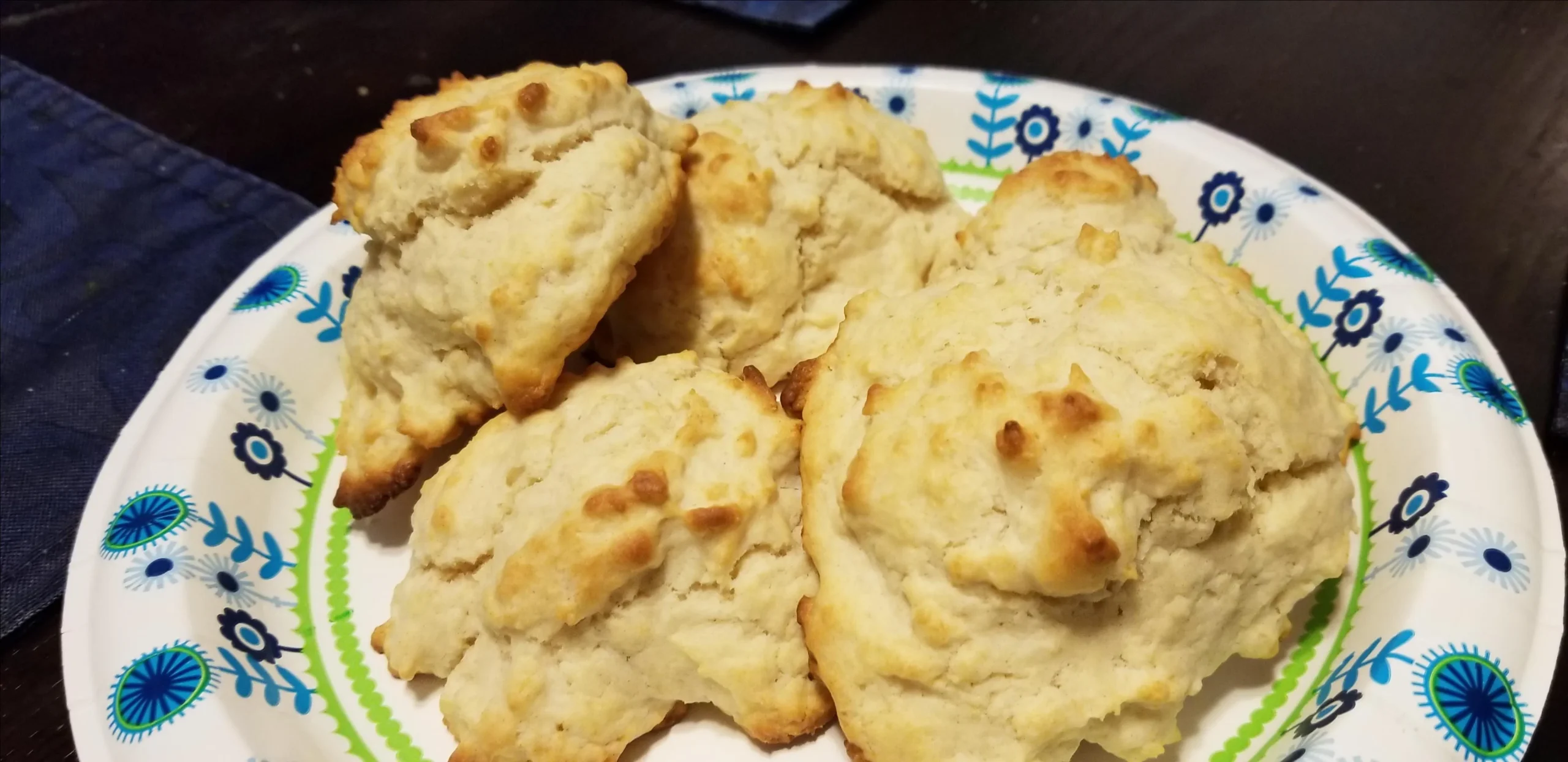 Baking Powder Drop Biscuits for Dutch Oven
