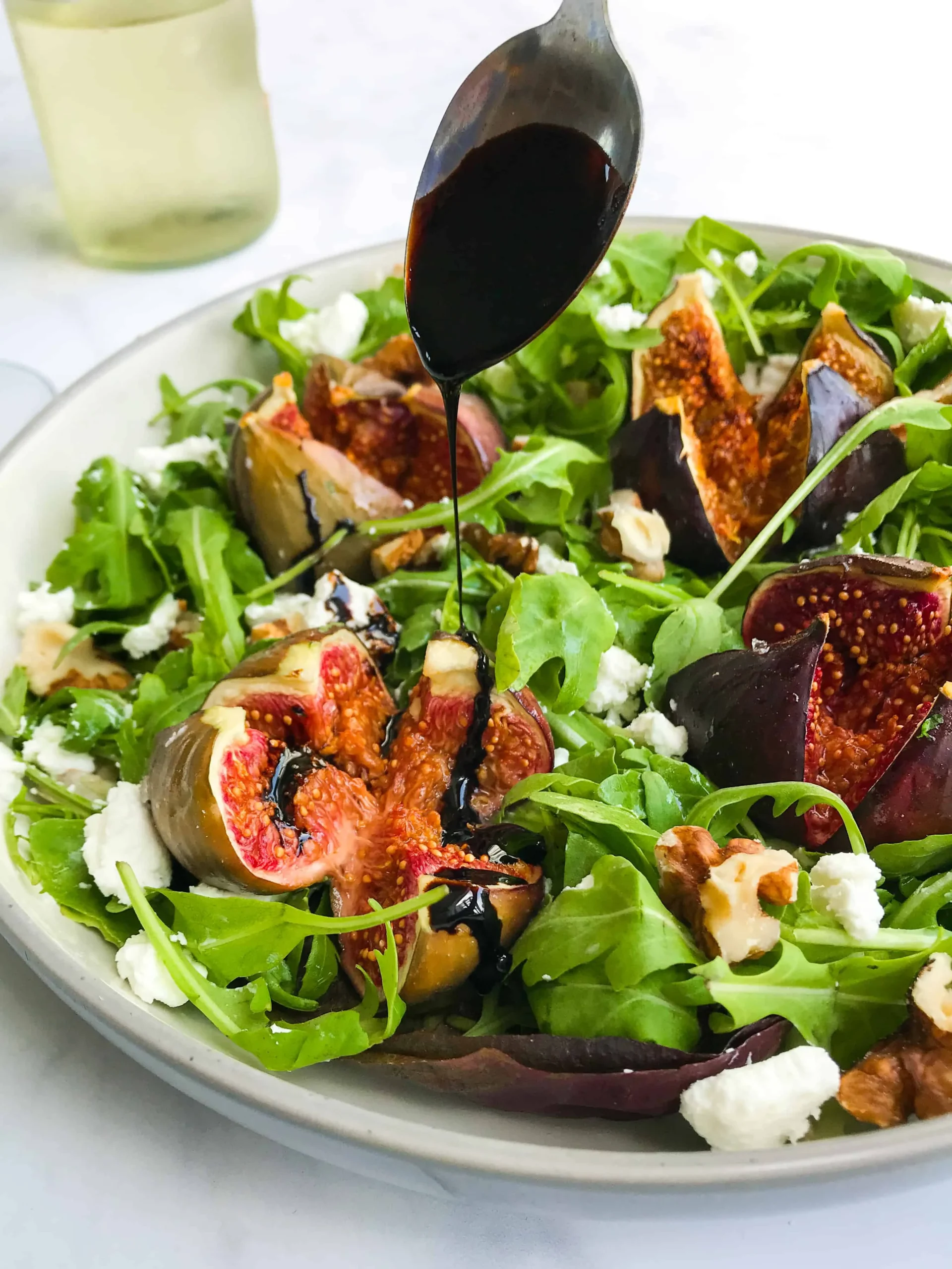Balsamic Salad with Goat Cheese