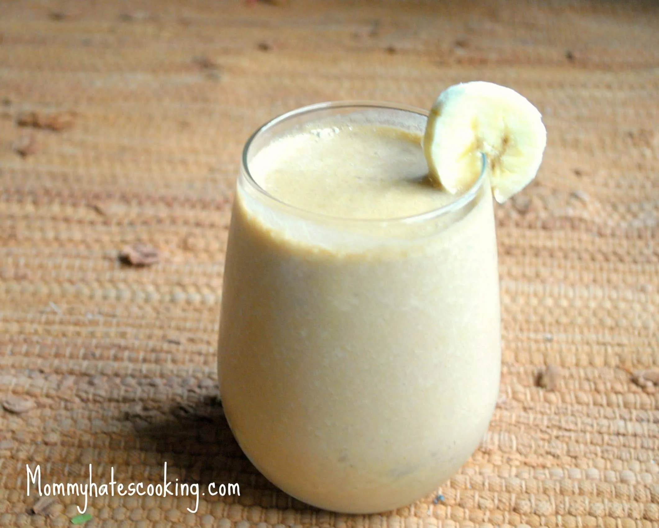 Banana Sunbutter Green Smoothie