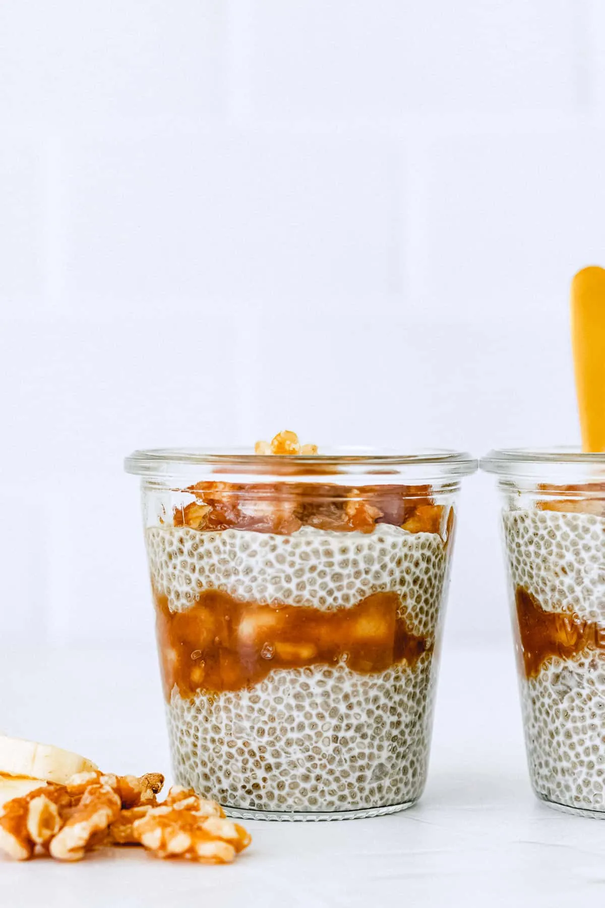 Bananas Foster Chia Seed Pudding