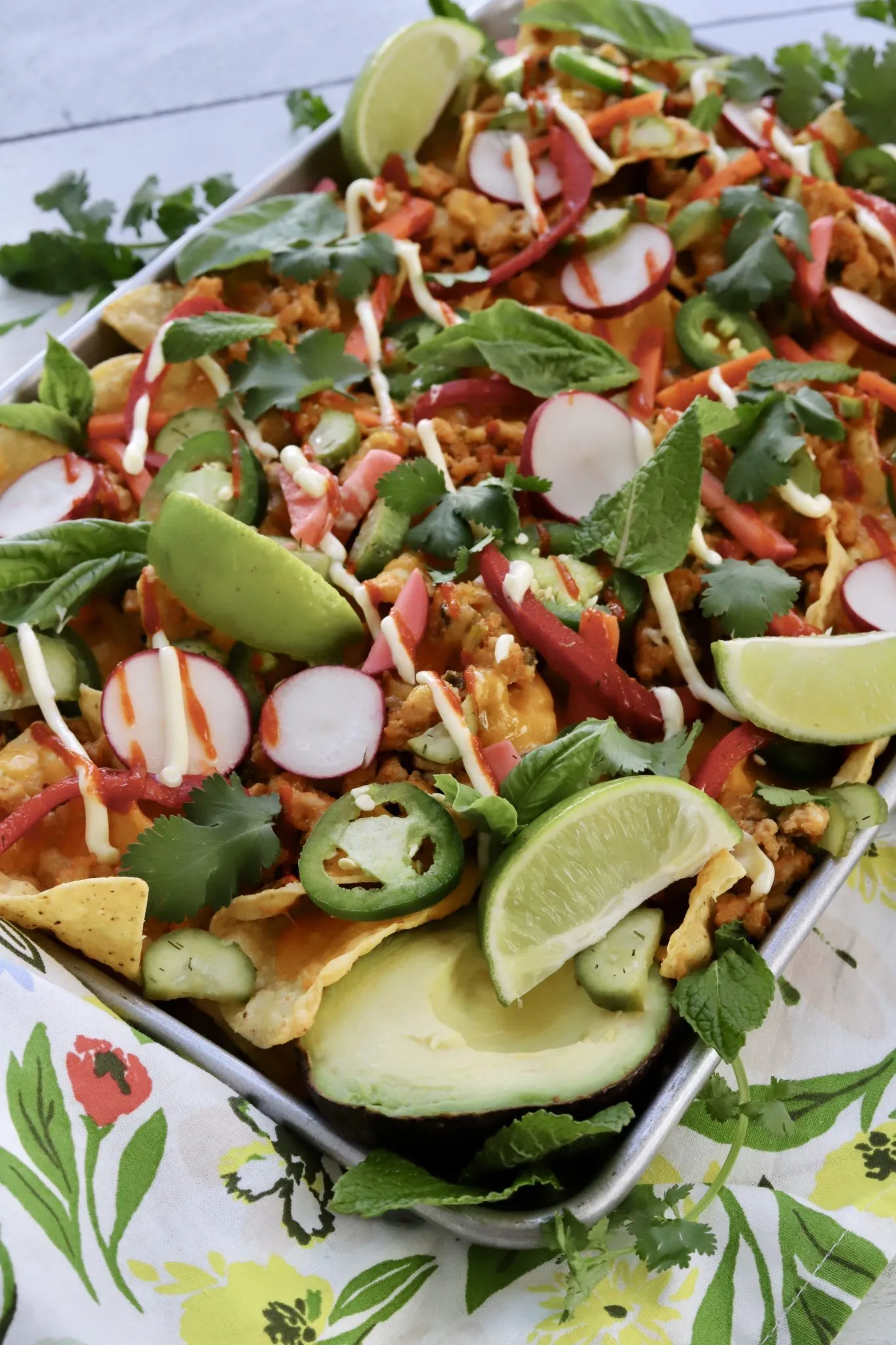 Banh Mi Sheet Pan Nachos