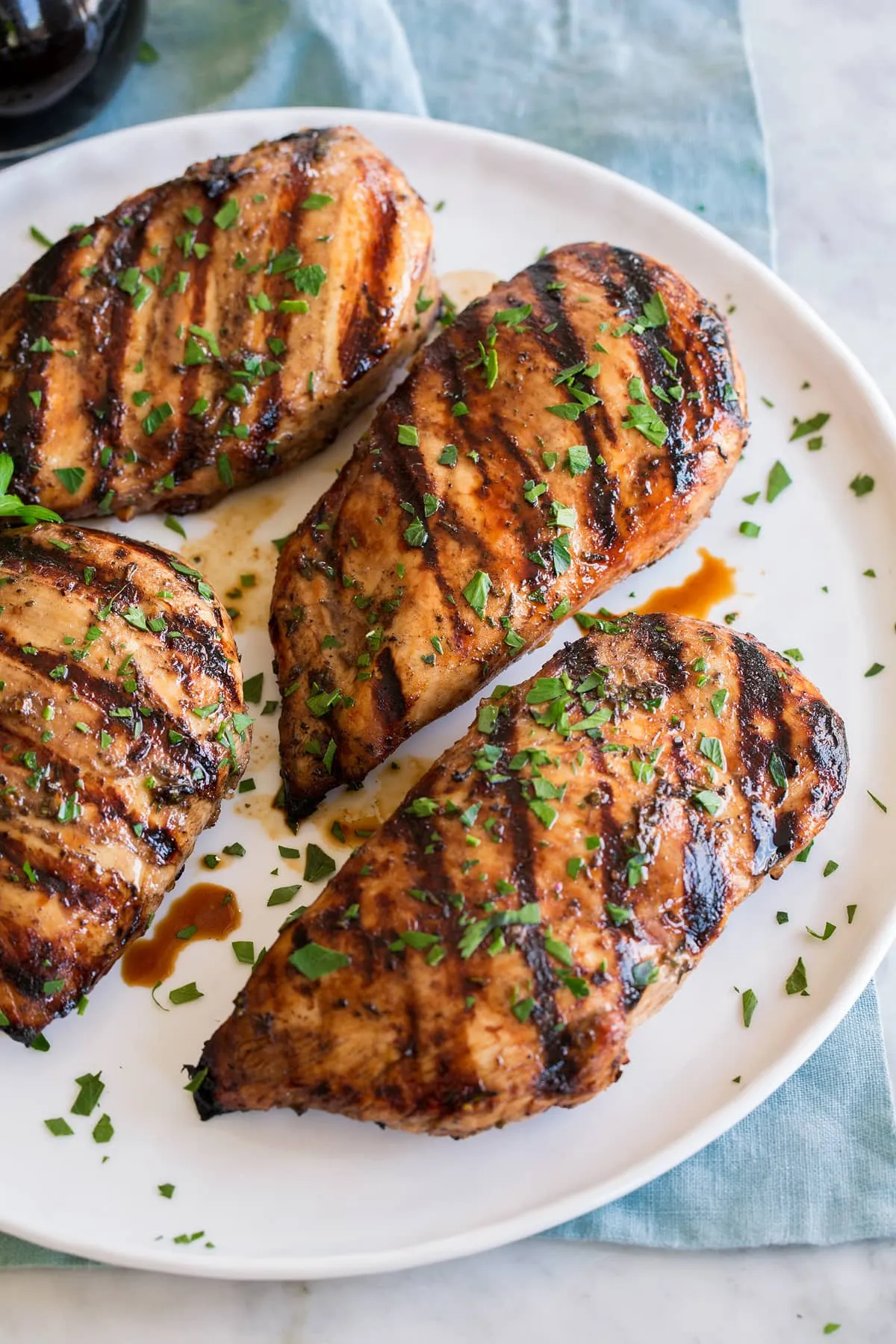 Basil Balsamic Chicken Breasts