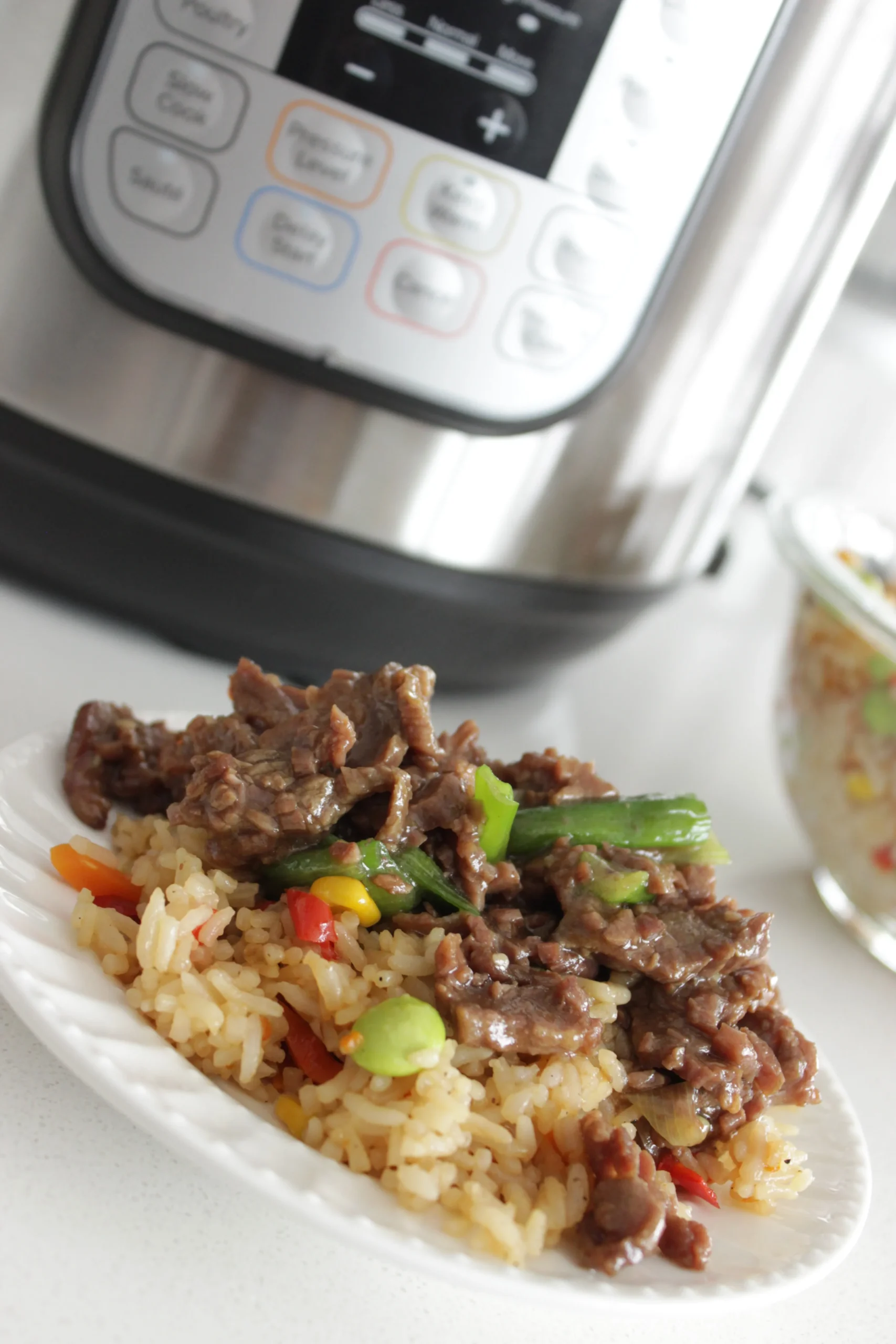 Beef Pressure Cooker Mongolian Beef