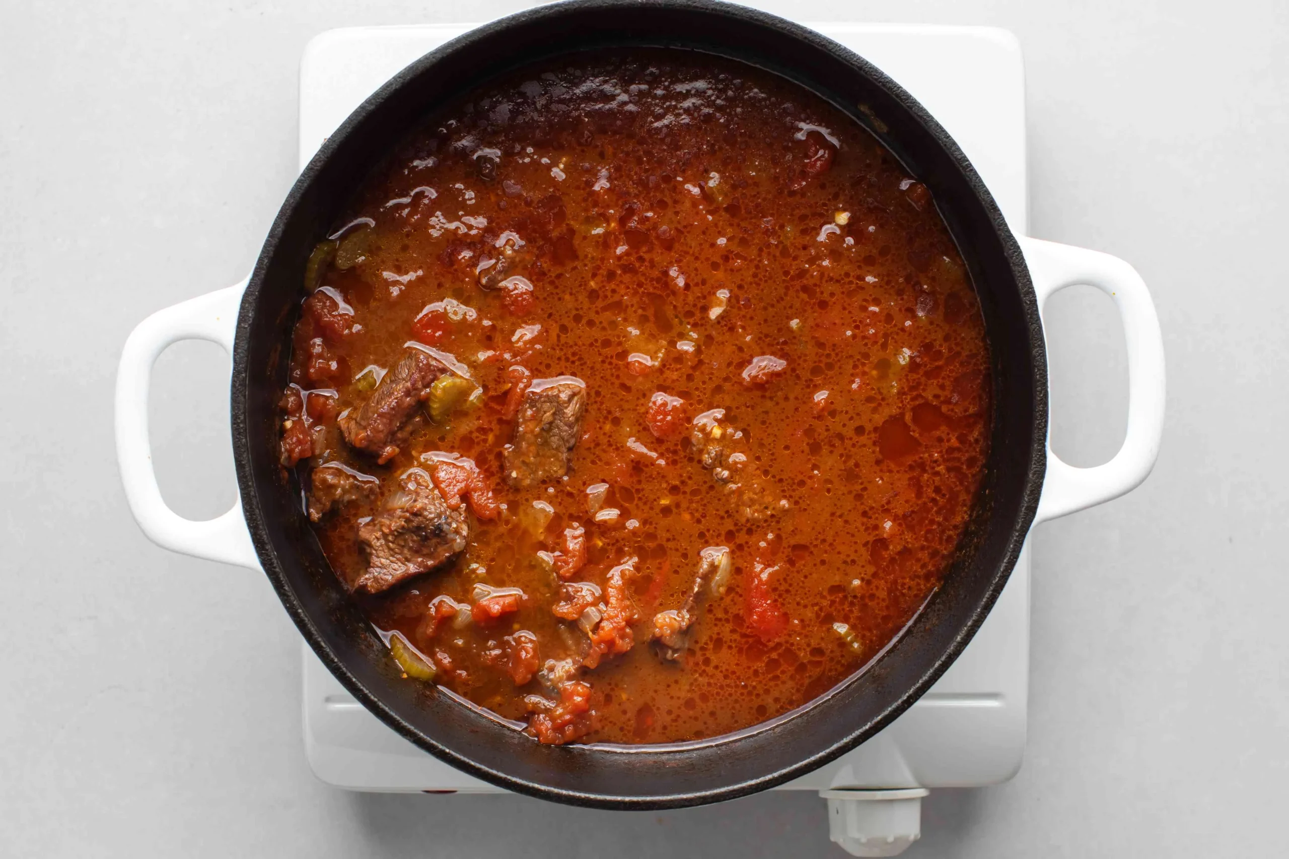 Beef Stew in Tomato Sauce Messini