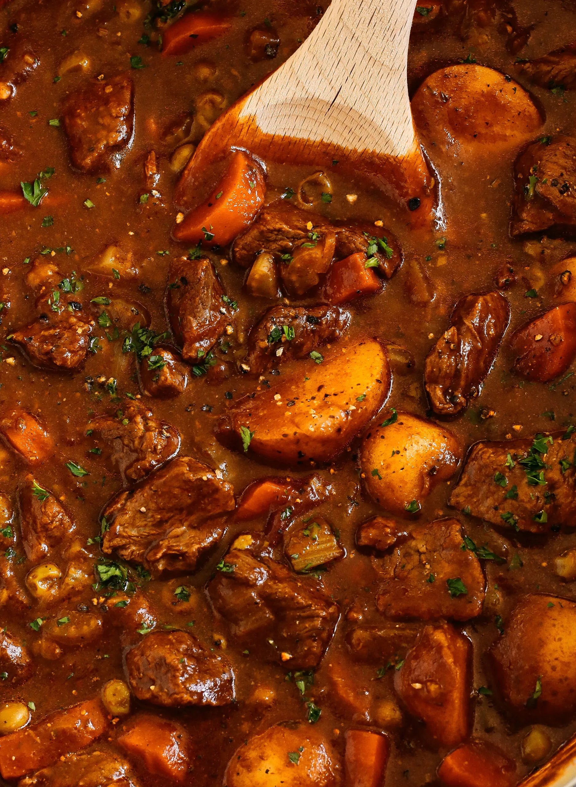 Beef Stew with Tomato Sauce
