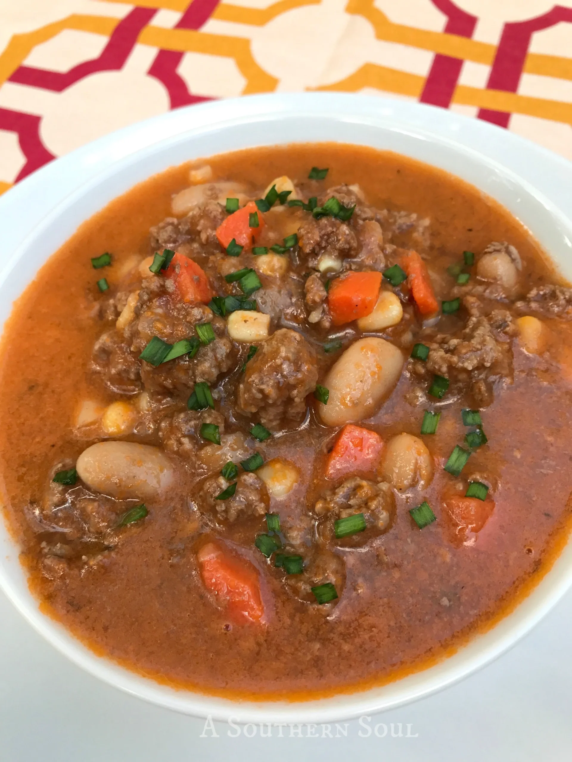 Beef and Bean Super Soup