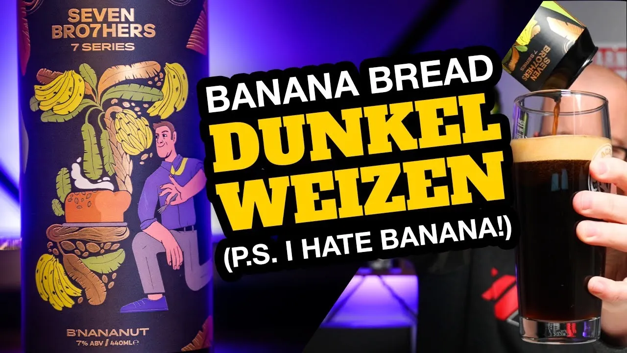 Beer Banana Bread Dunkelweizen Beer Glaze