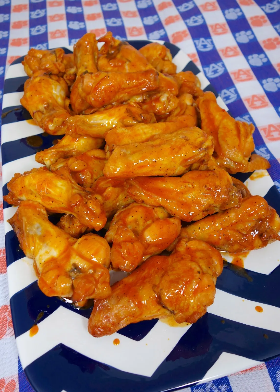 Beer Brined Buffalo Wings