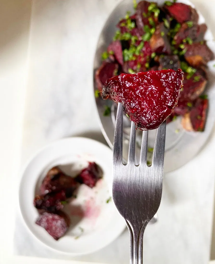 Beets Roasted with Cumin