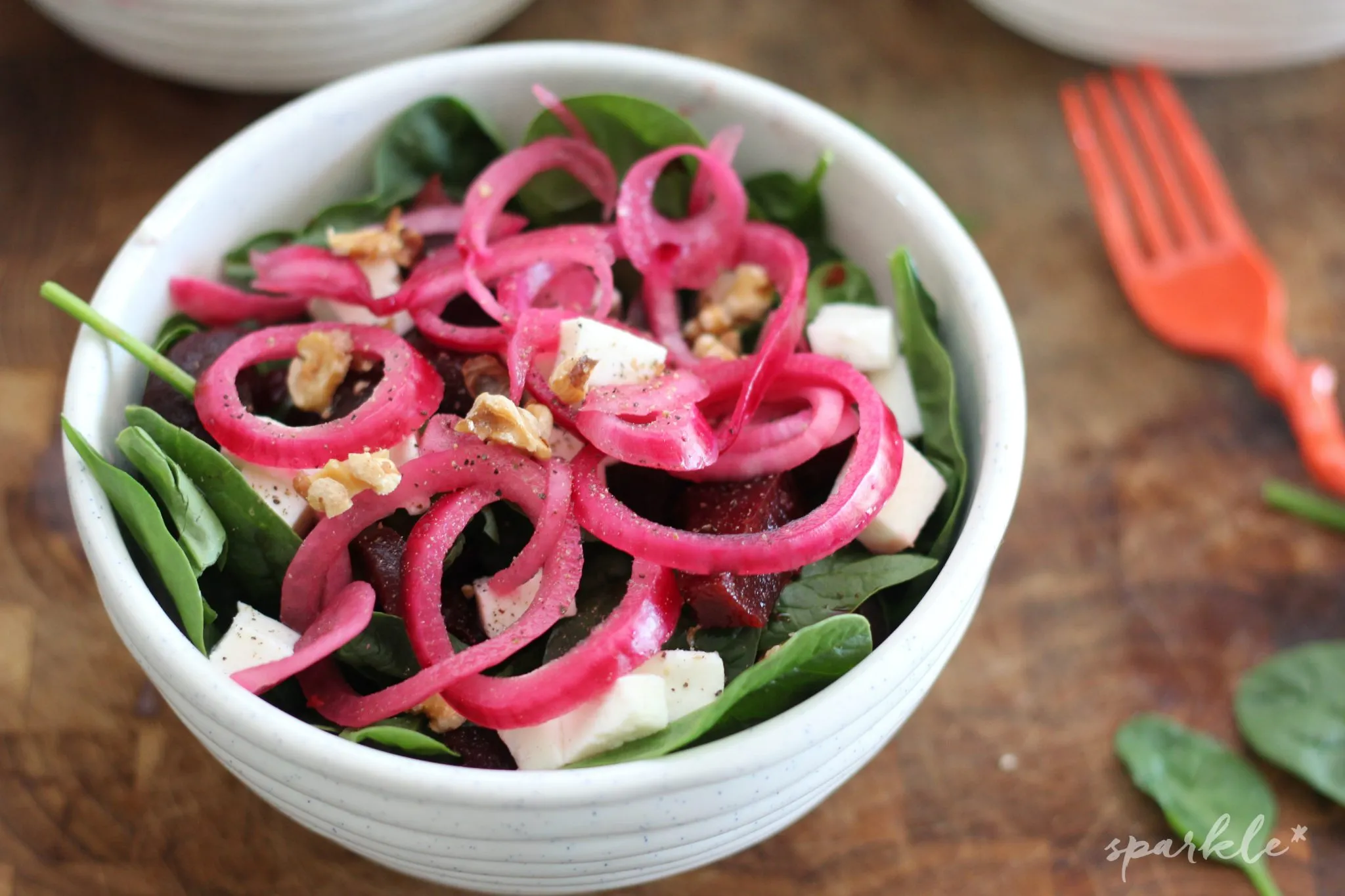 Beets in Onion Vinaigrette