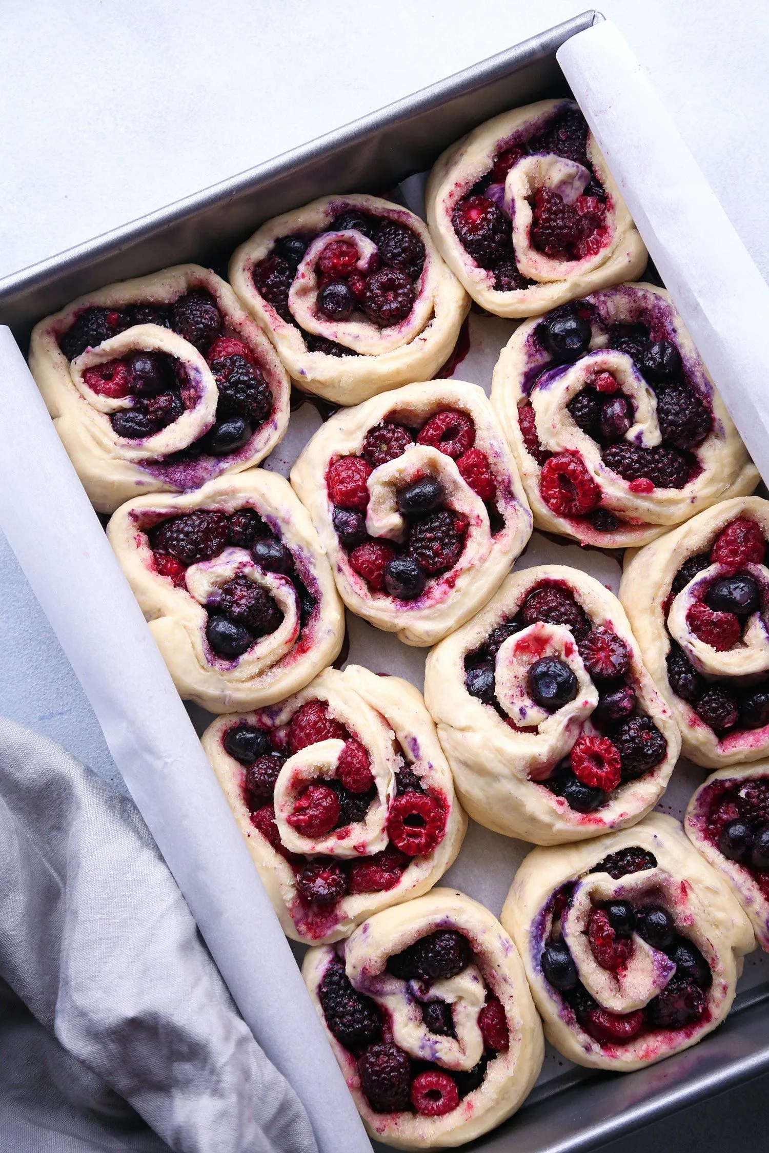 Berry Sweet Rolls Make Bake Create