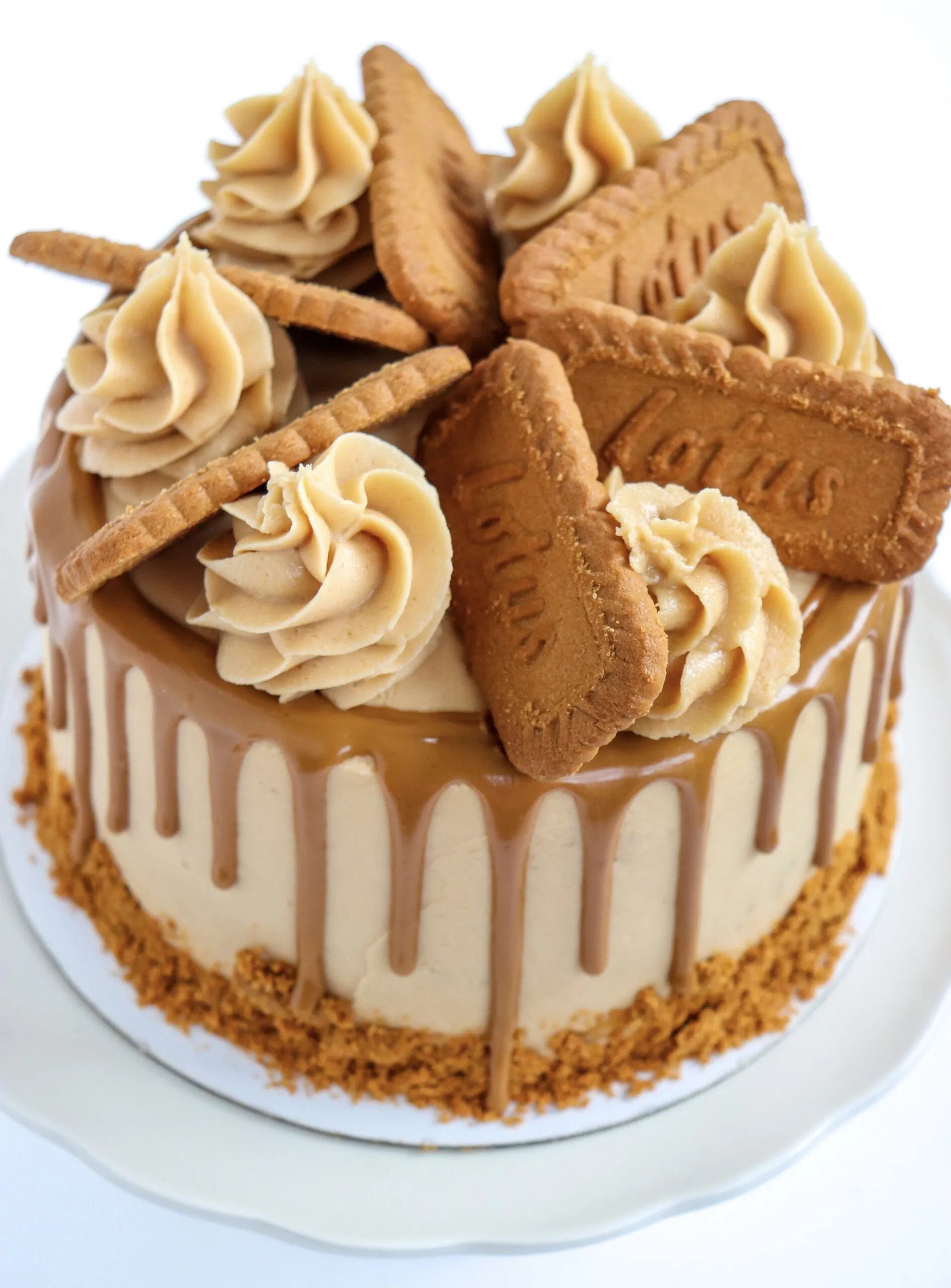 Biscoff Cookie Butter Cake