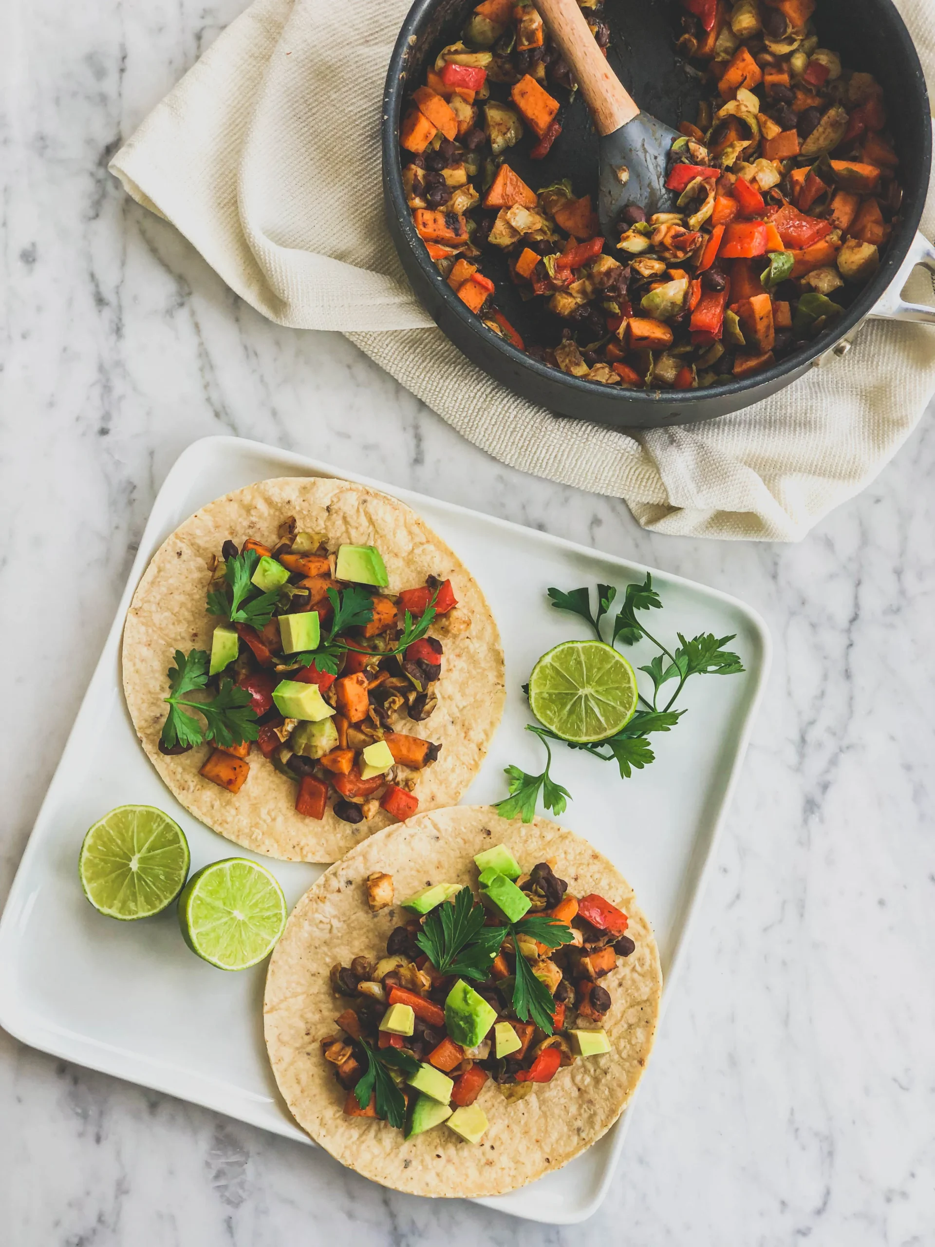 Black Bean Breakfast Tacos