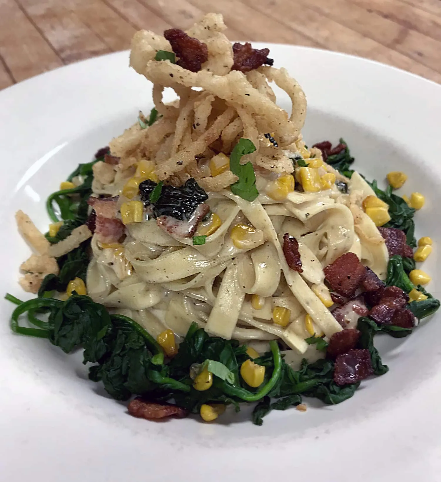 Black Fettuccine with Mussels, Garlic, and Hot Chilis