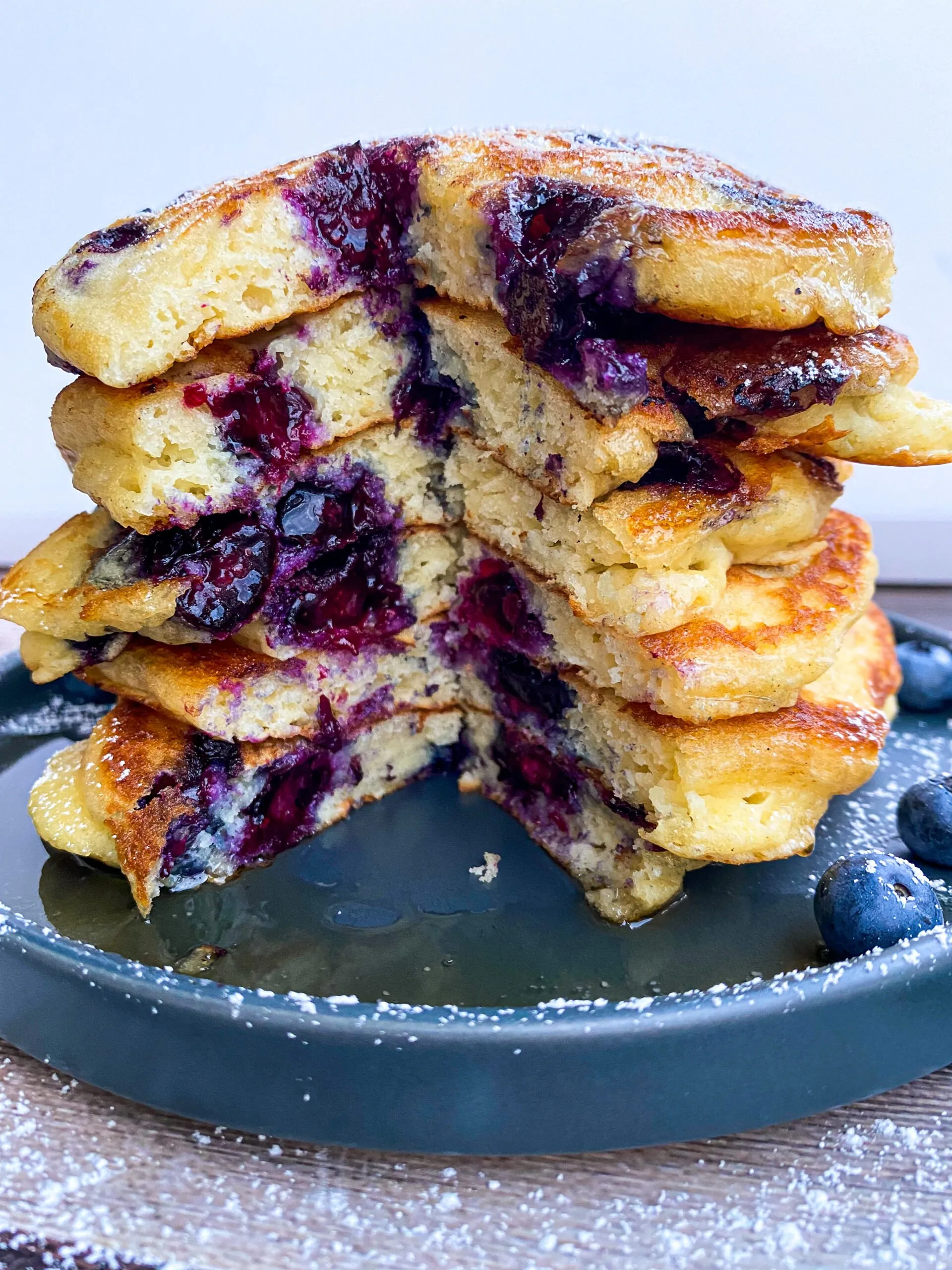 Blueberries and Better Pancake