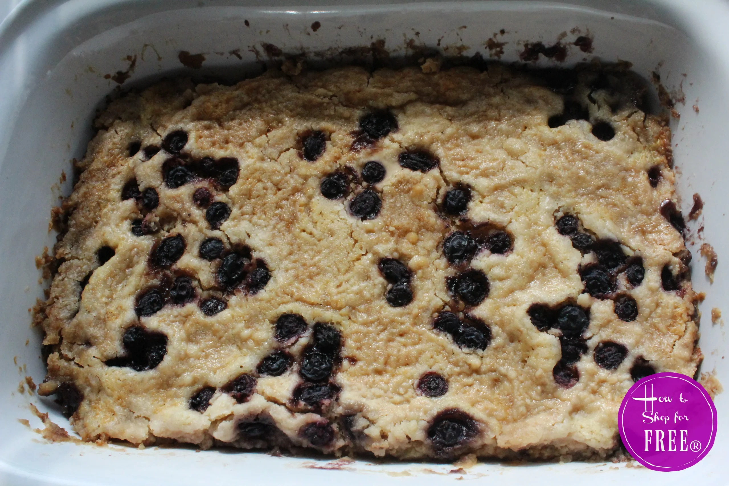 Blueberry Dump Cake Crock Pot