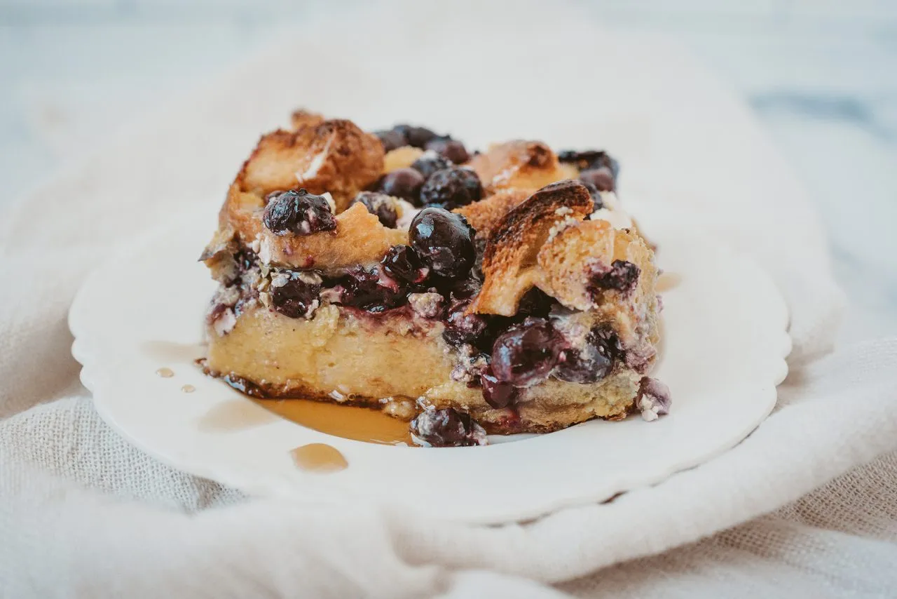 Blueberry Maple Breakfast Bake