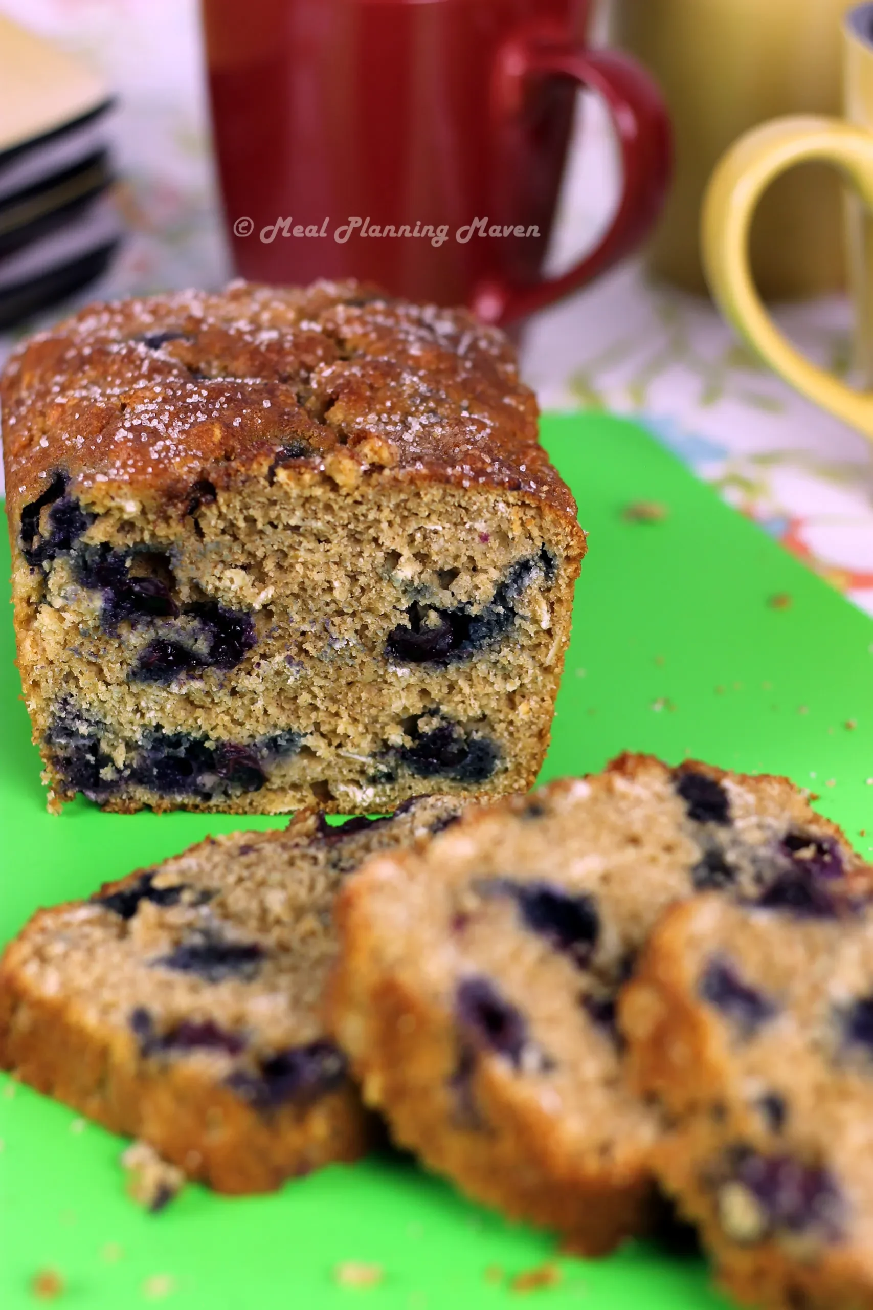 Blueberry and Oat Bread
