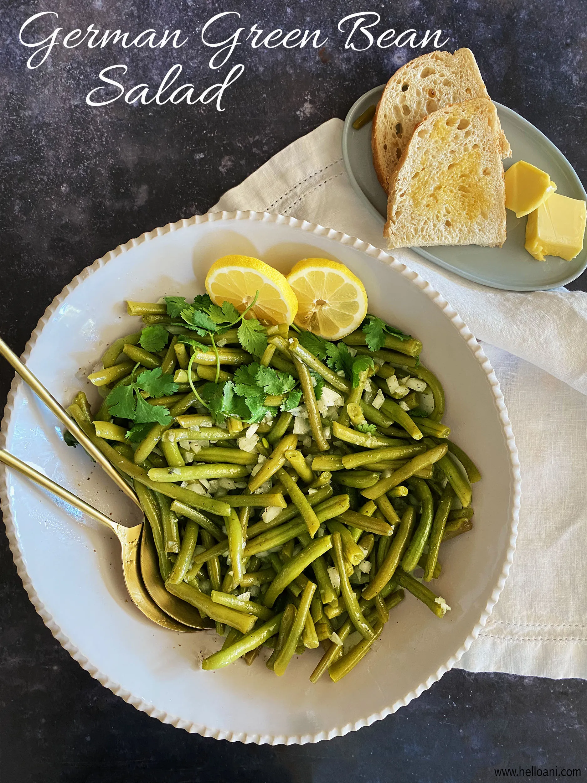 Bohnensalat (German Green Bean Salad)