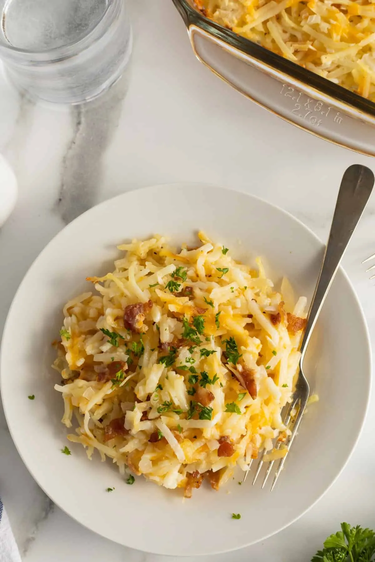 Bologna Hash Brown Casserole