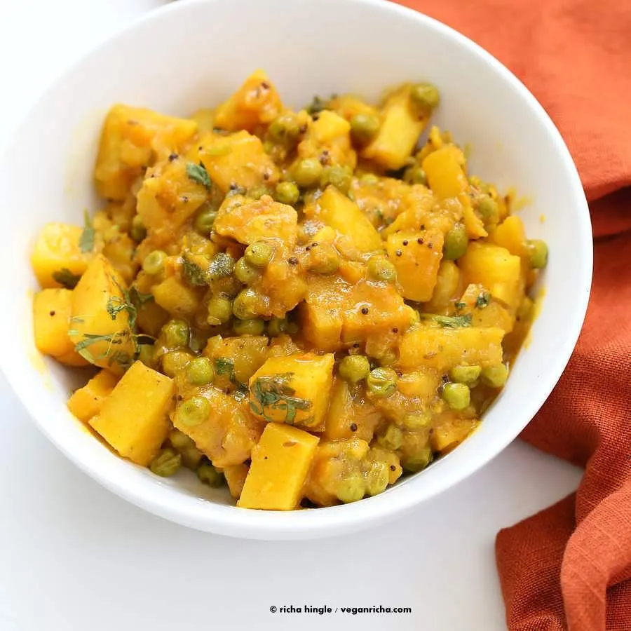 Bombay Potatoes Peas Vegan Richa
