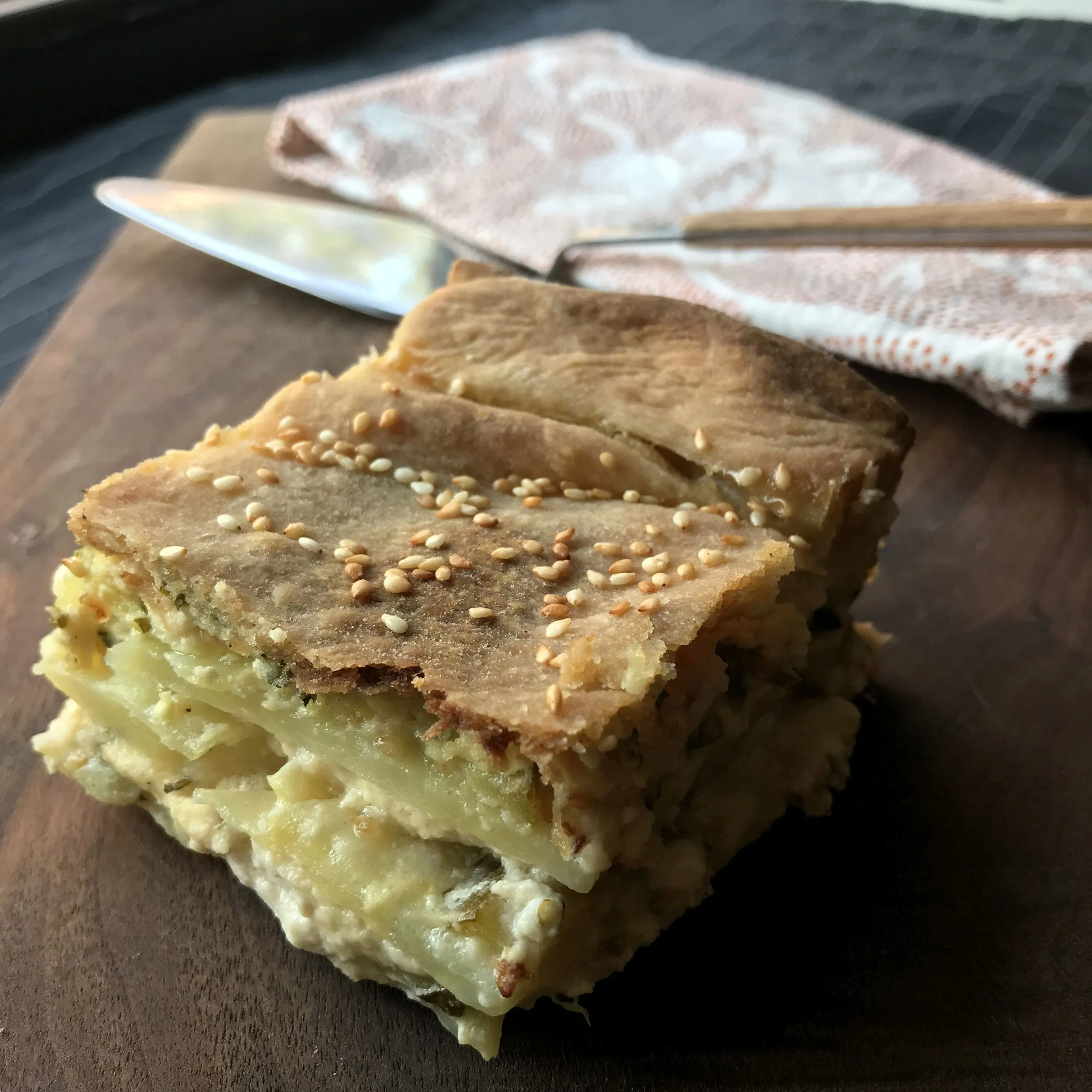 Boureki Pie from Crete