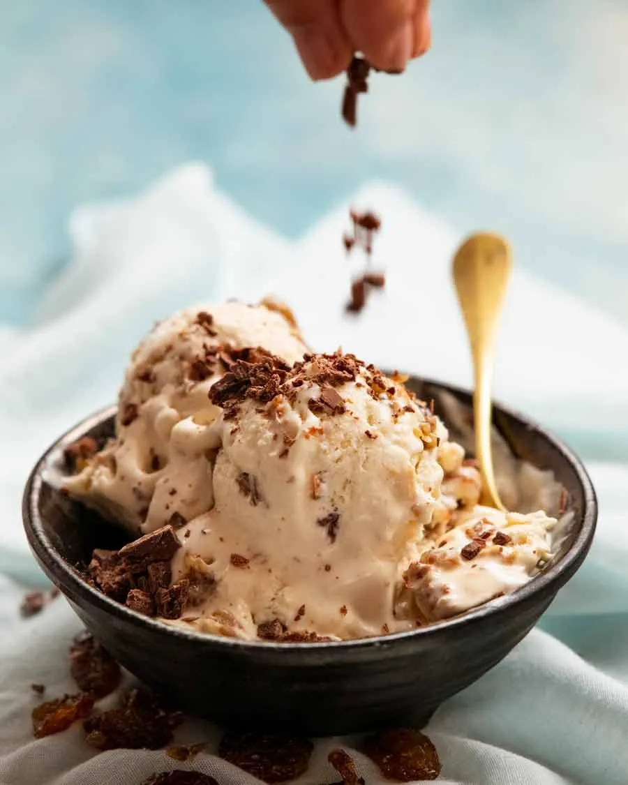 Brach's Chocolate Rum Raisin Ice Cream