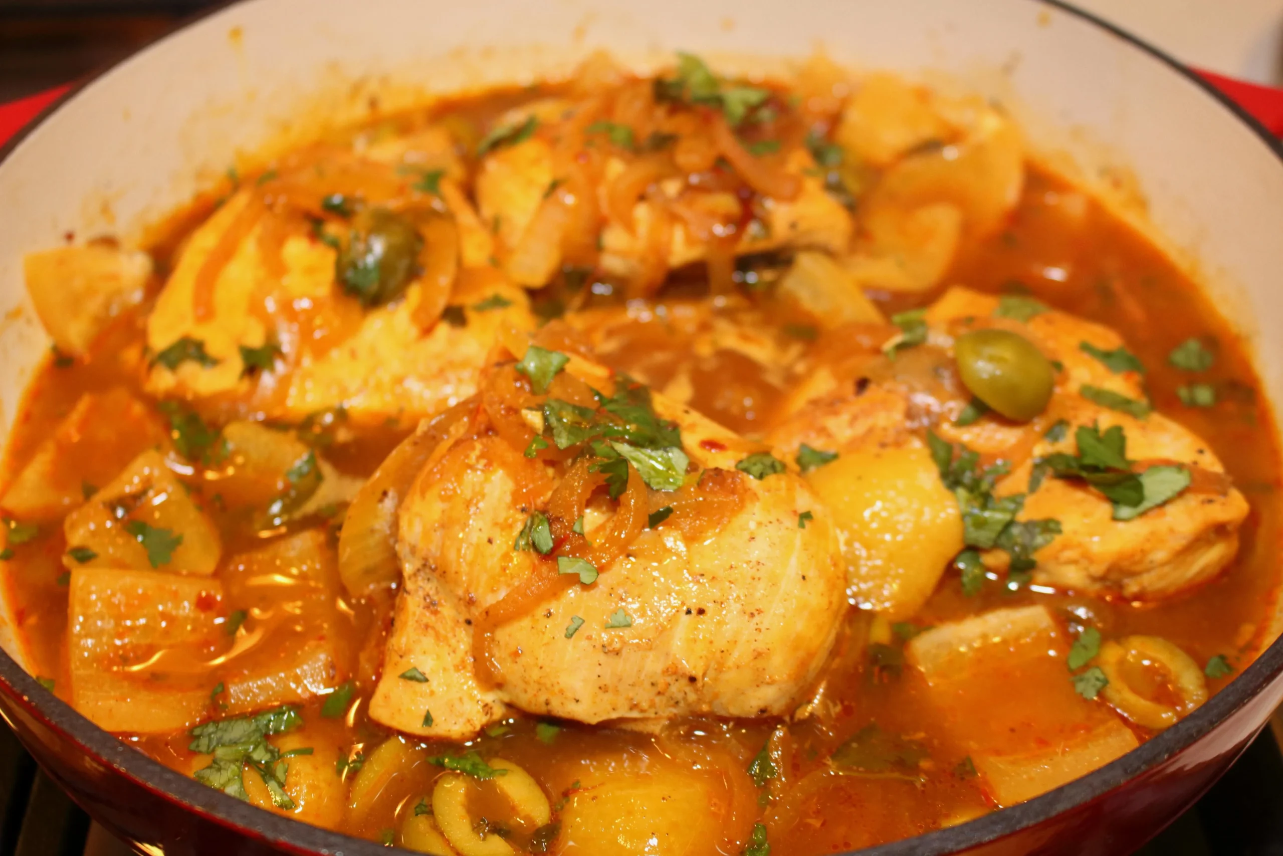 Braised Chicken with Preserved Lemon