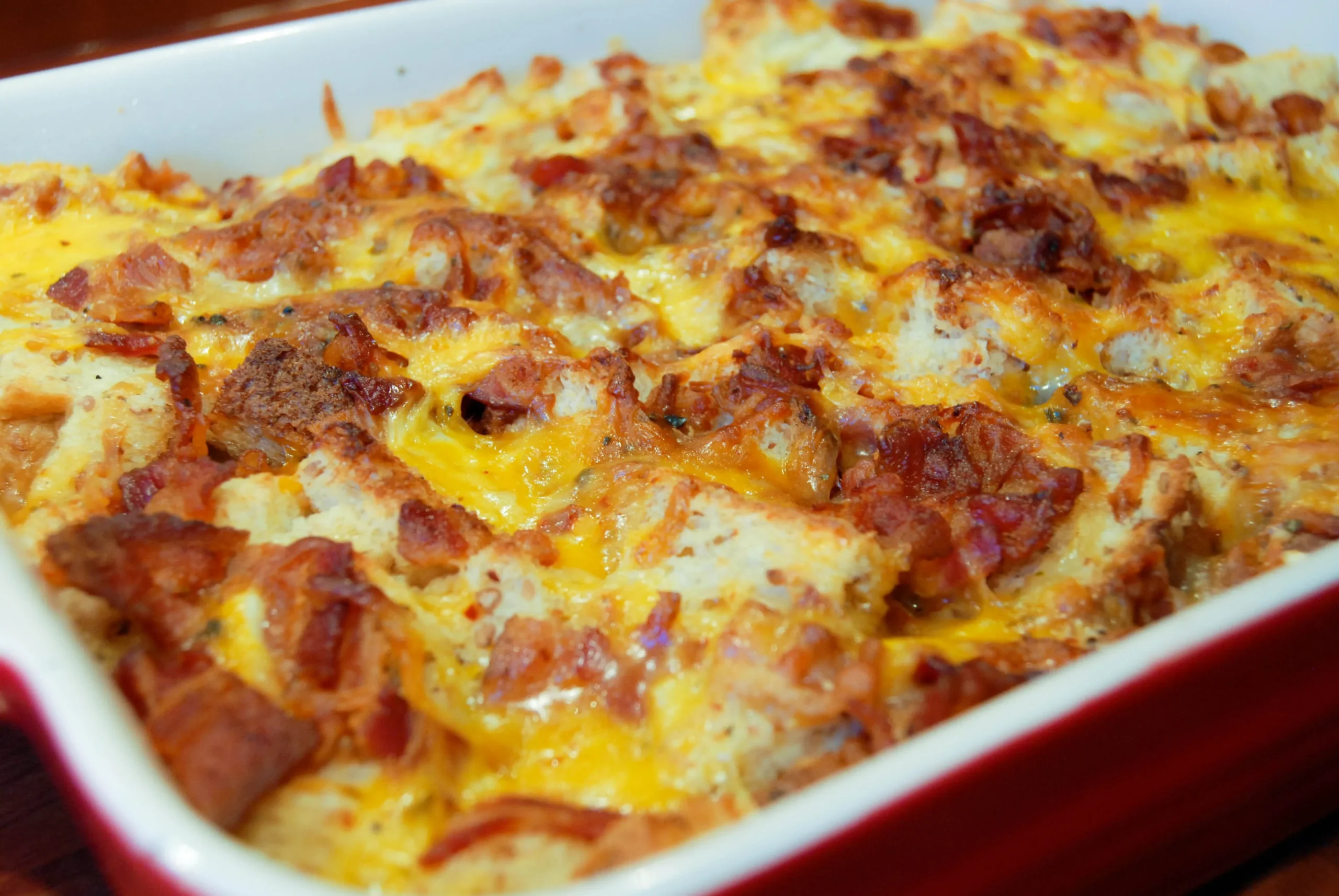 Breakfast Casserole with Bacon