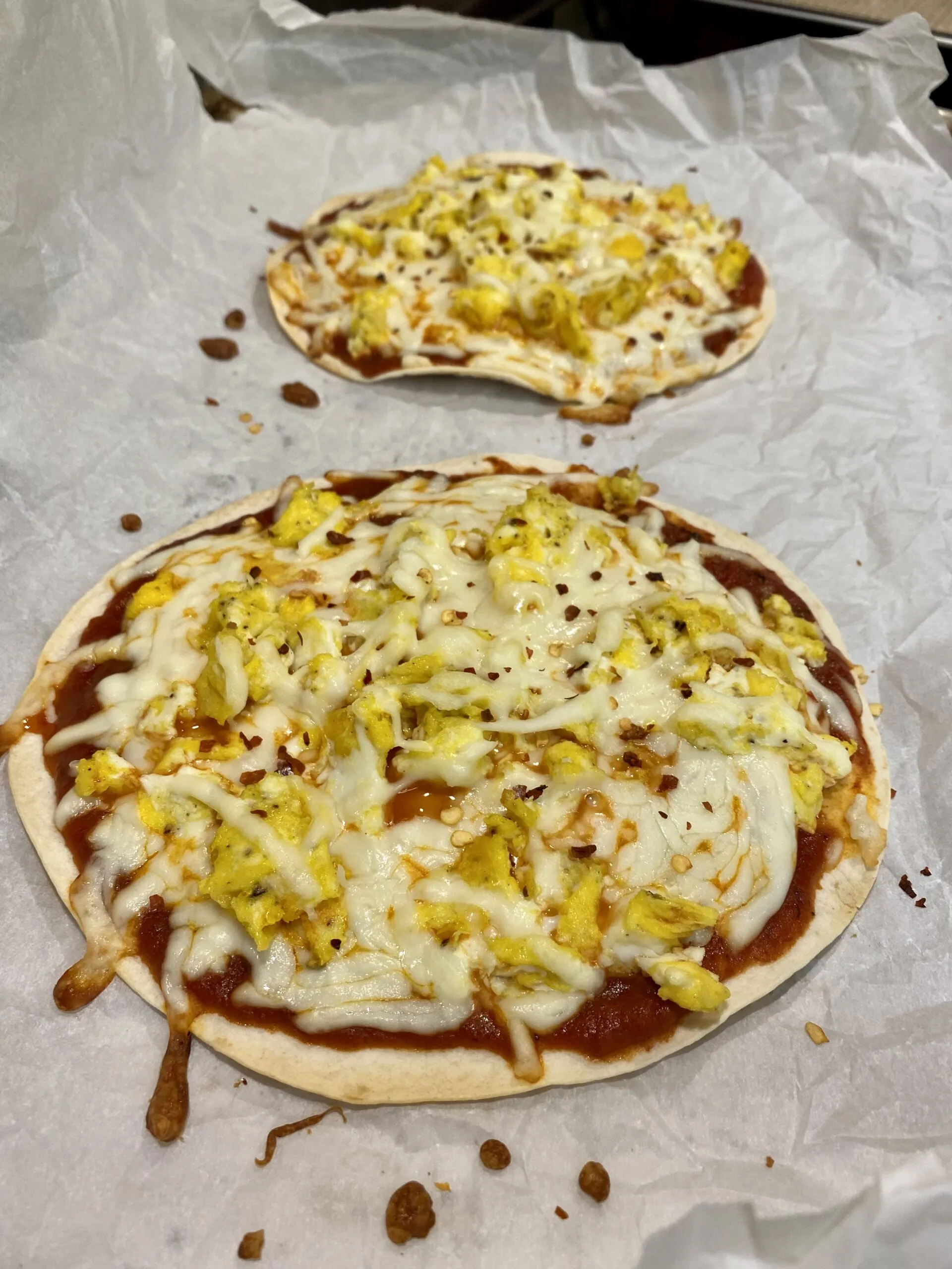 Breakfast Pizza Low Fat