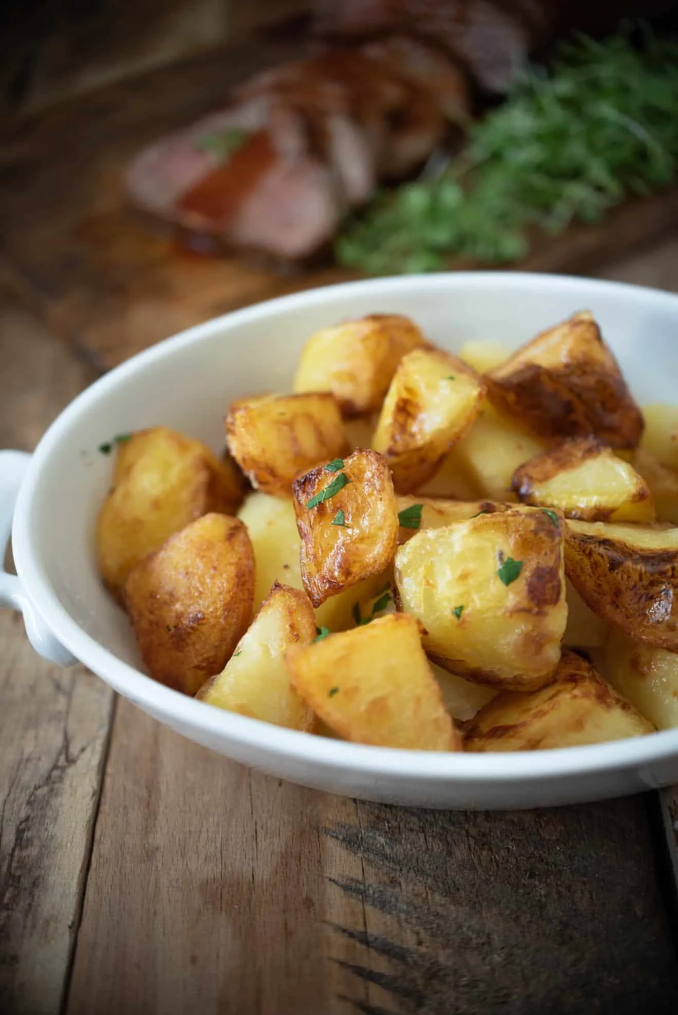 British Roast Potatoes (Roasties)