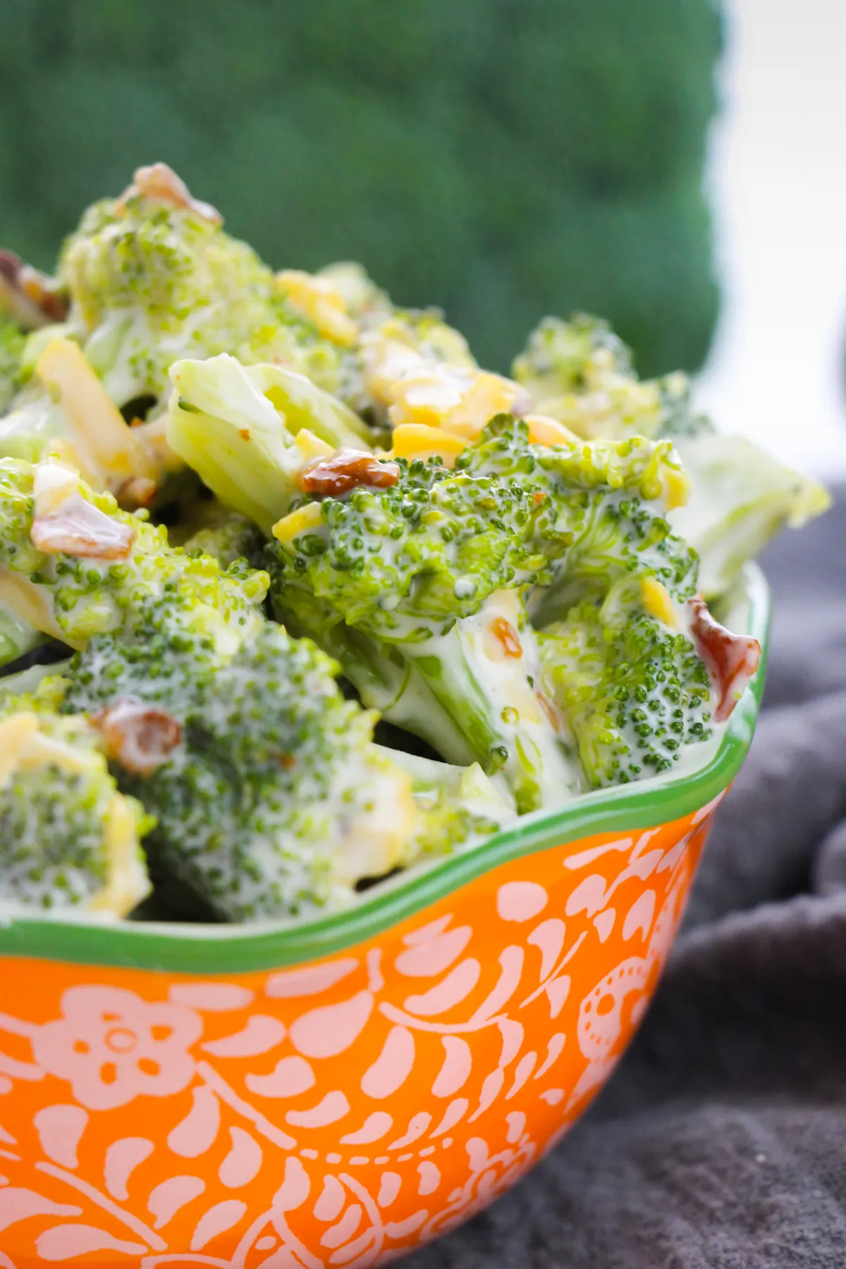 Broccoli Bacon and Cheese Salad