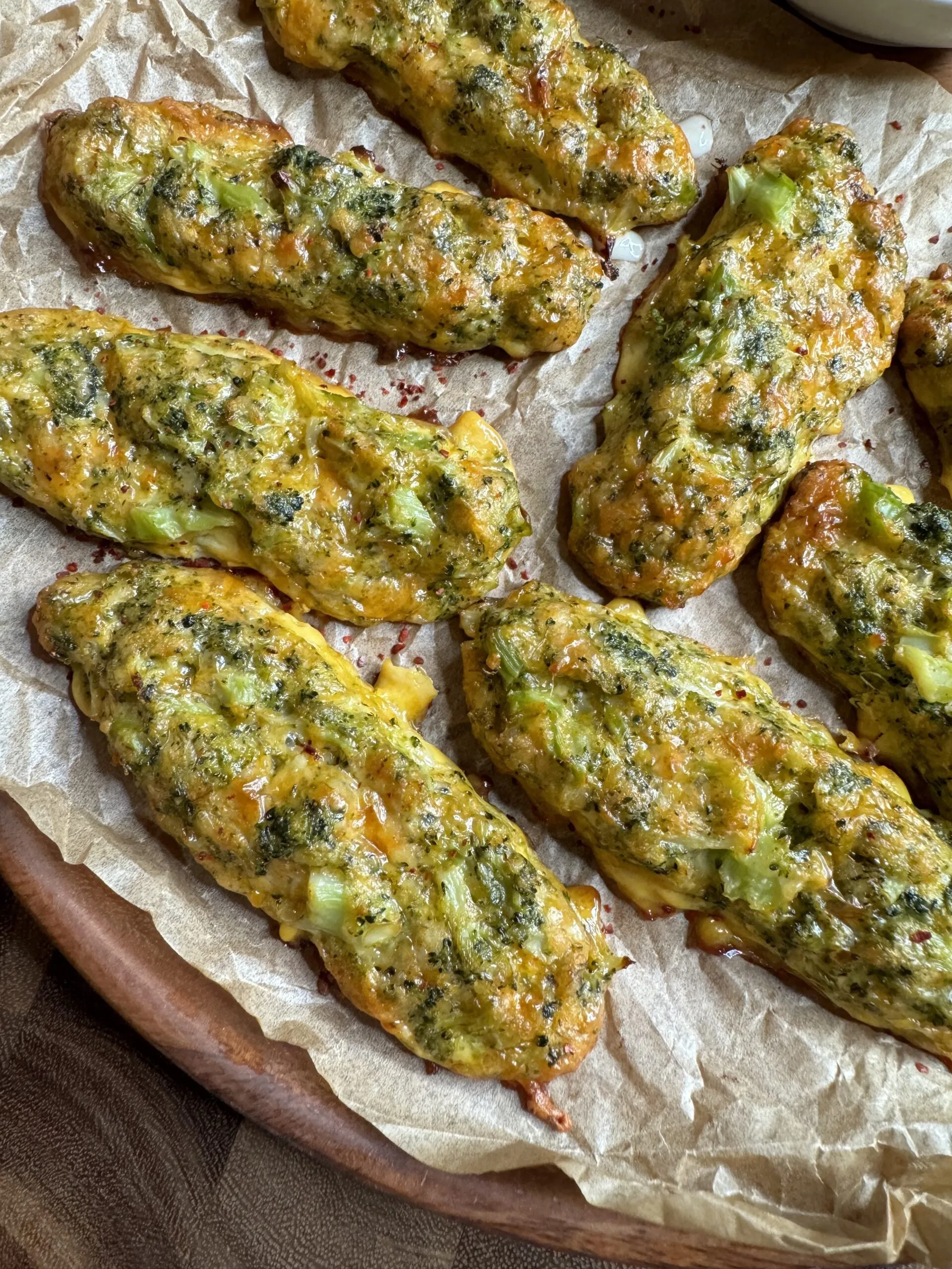 Broccoli Cheddar Dunkers Low Carb