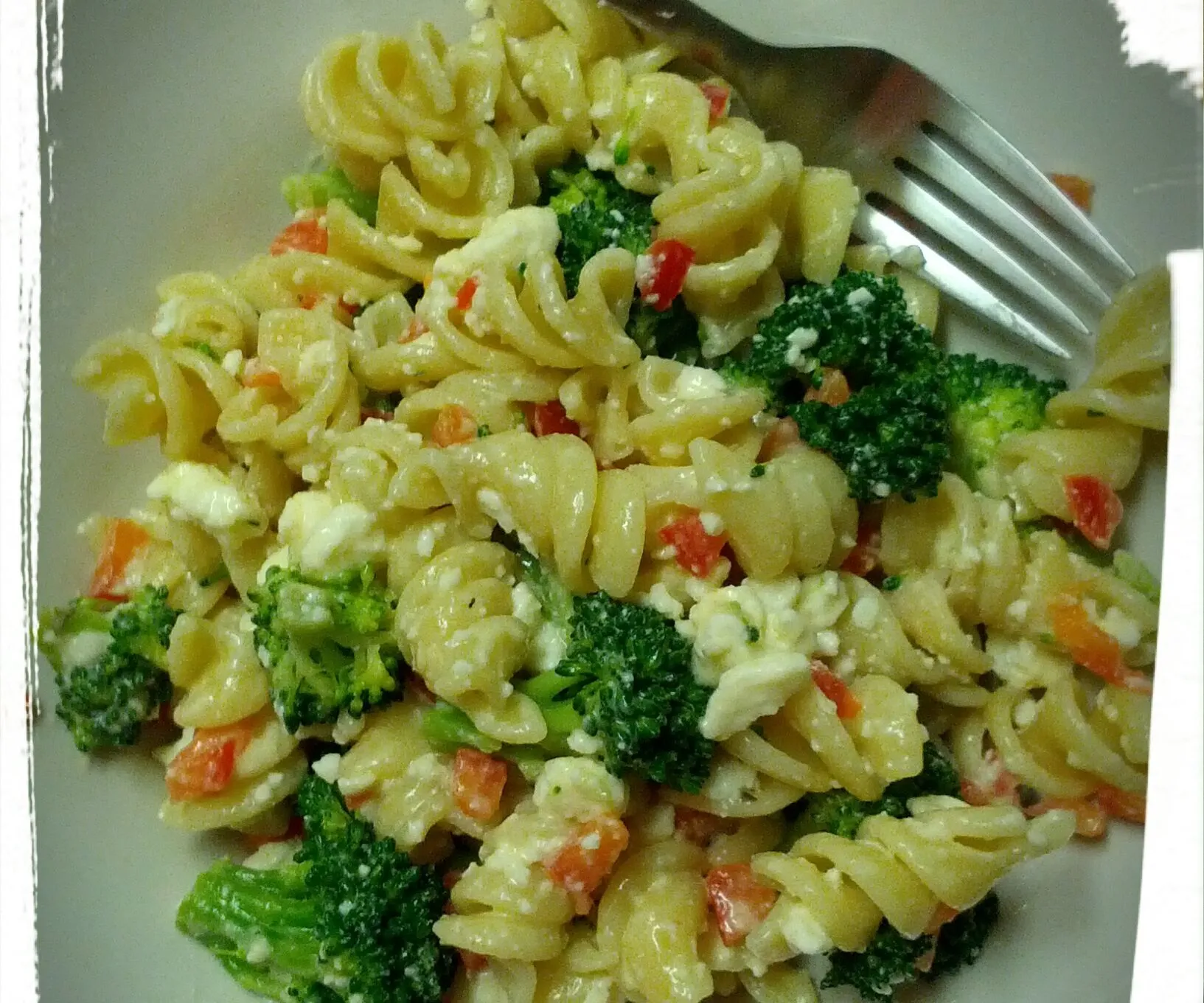 Broccoli and Feta Pasta Salad