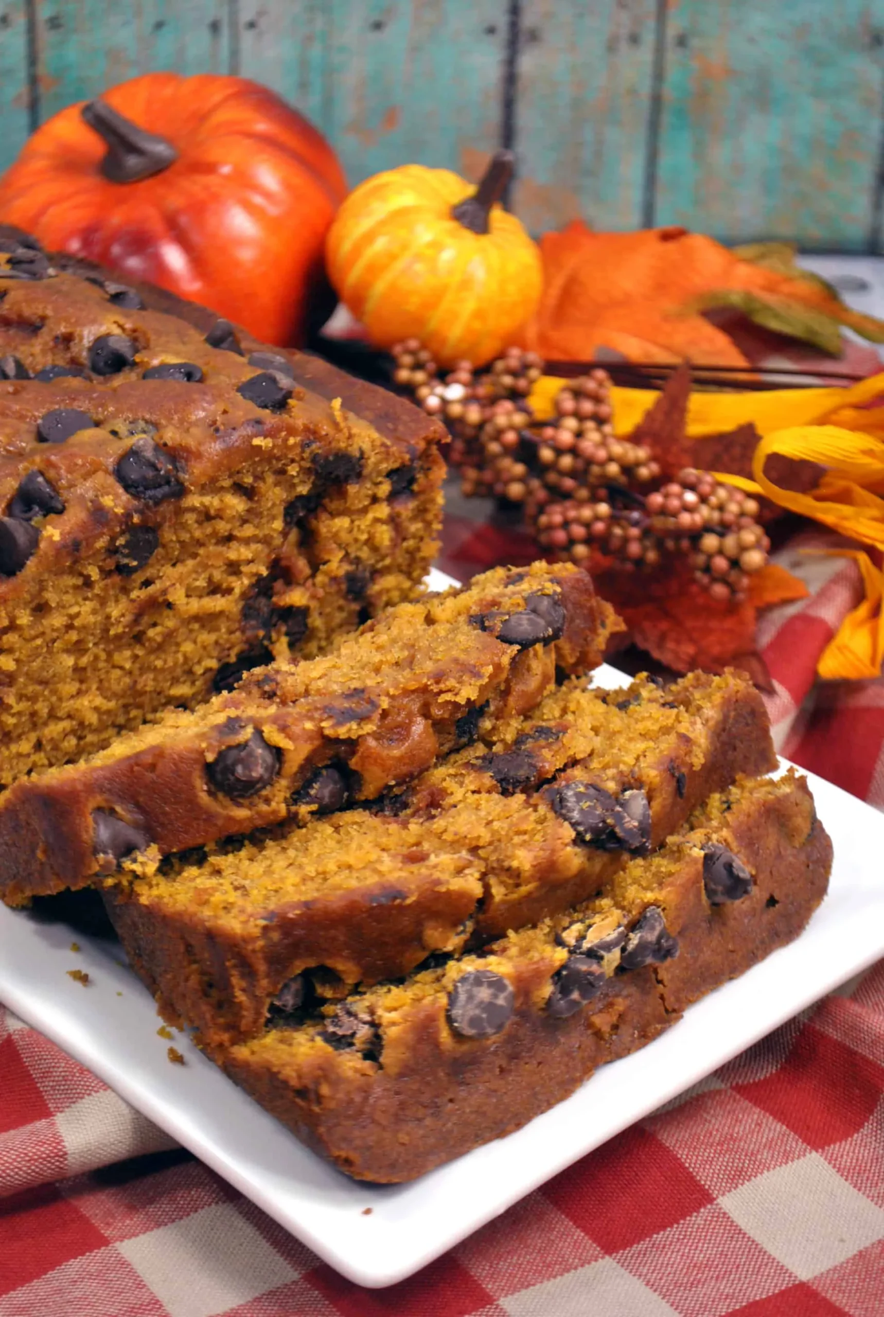 Brown Butter Chocolate Chip Pumpkin Bread