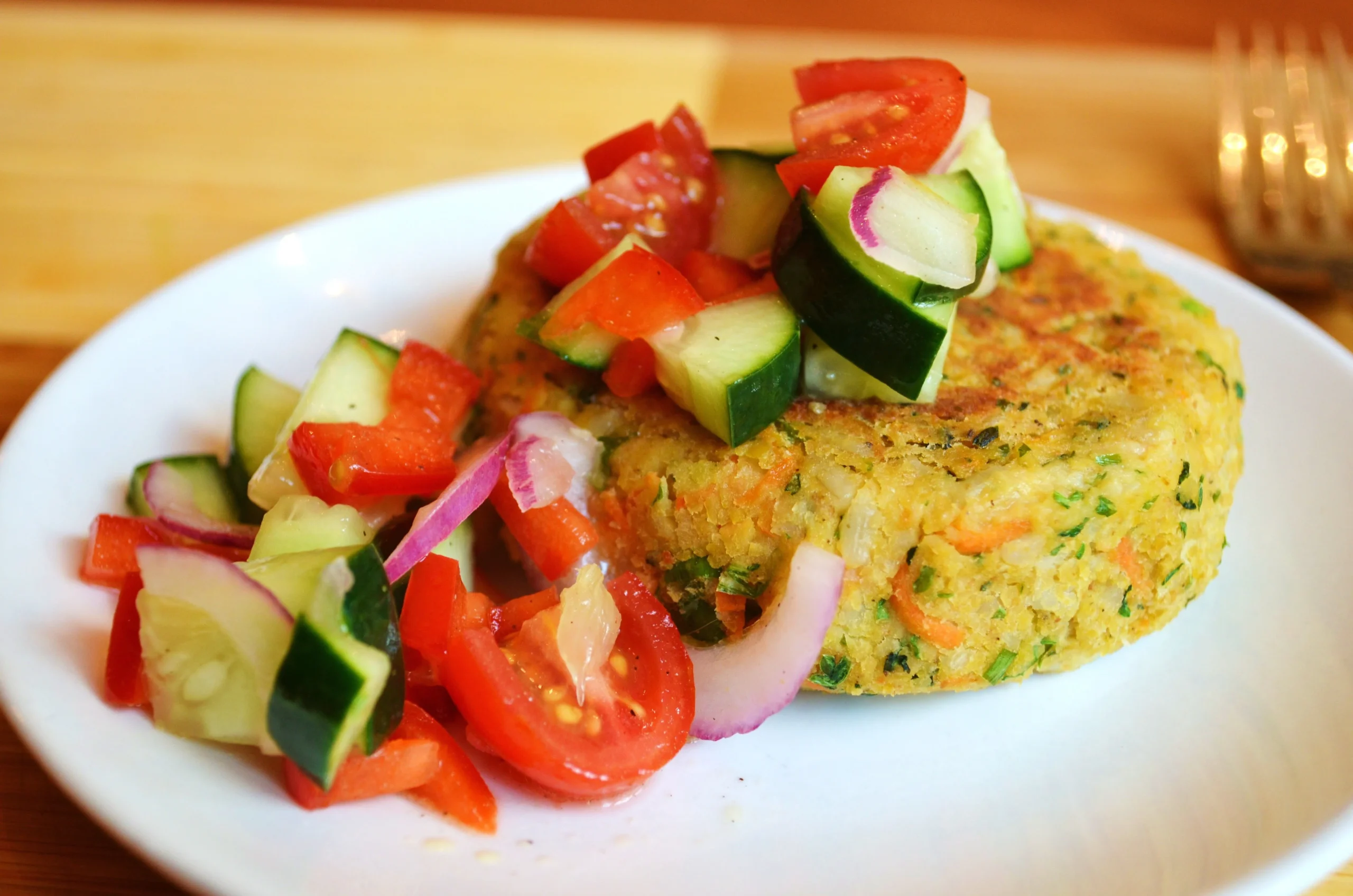 Brown Rice Veggie Patties