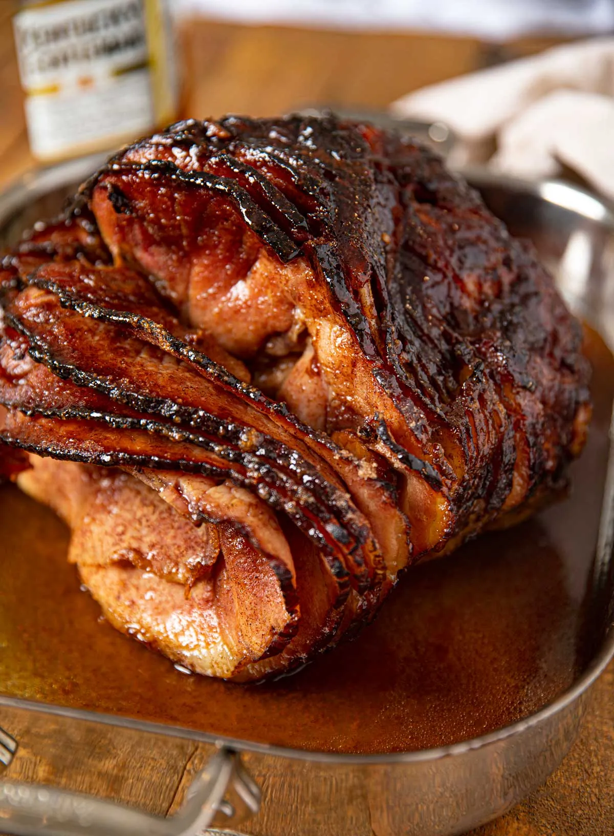 Brown Sugar Bourbon Glaze Ham