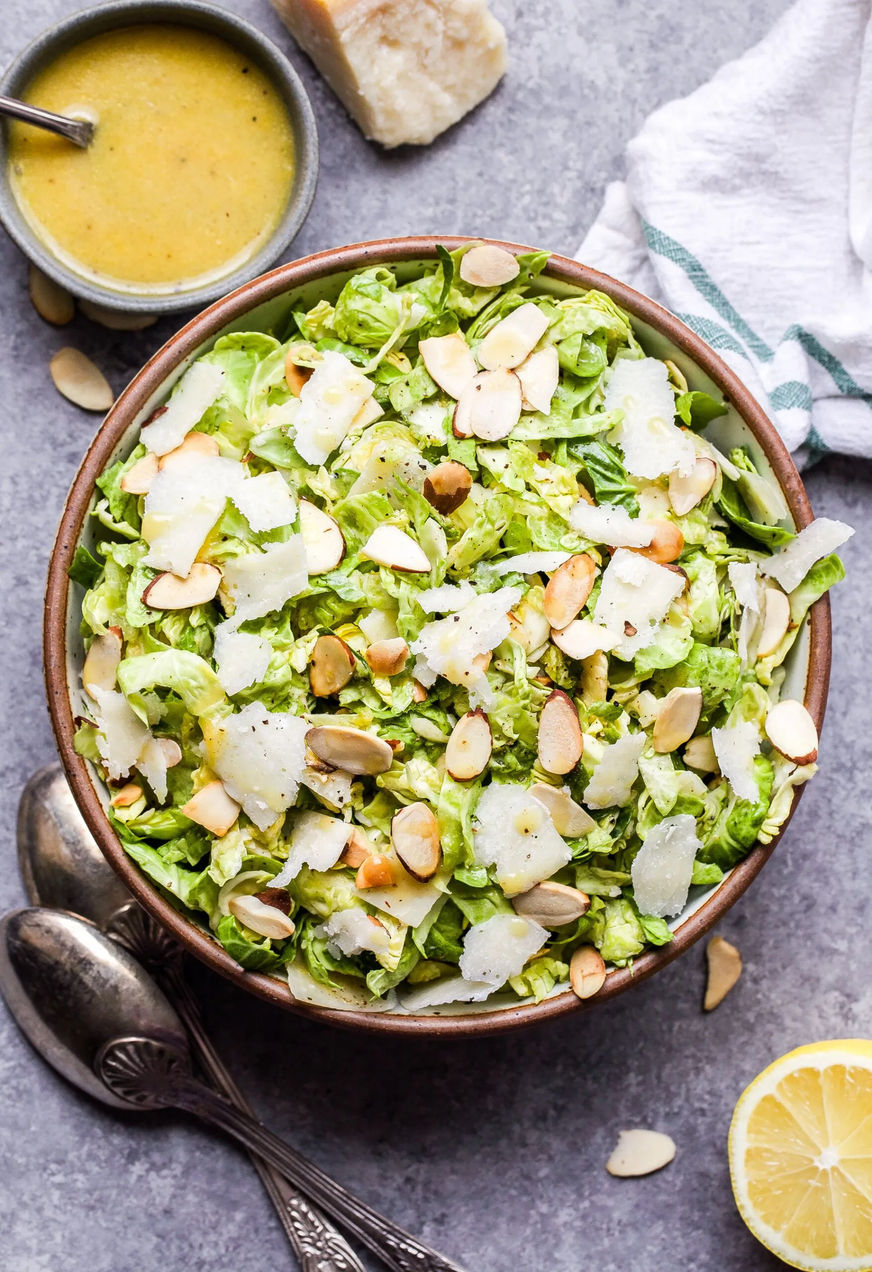 Brussels Sprout Salad with Citrus Vinaigrette