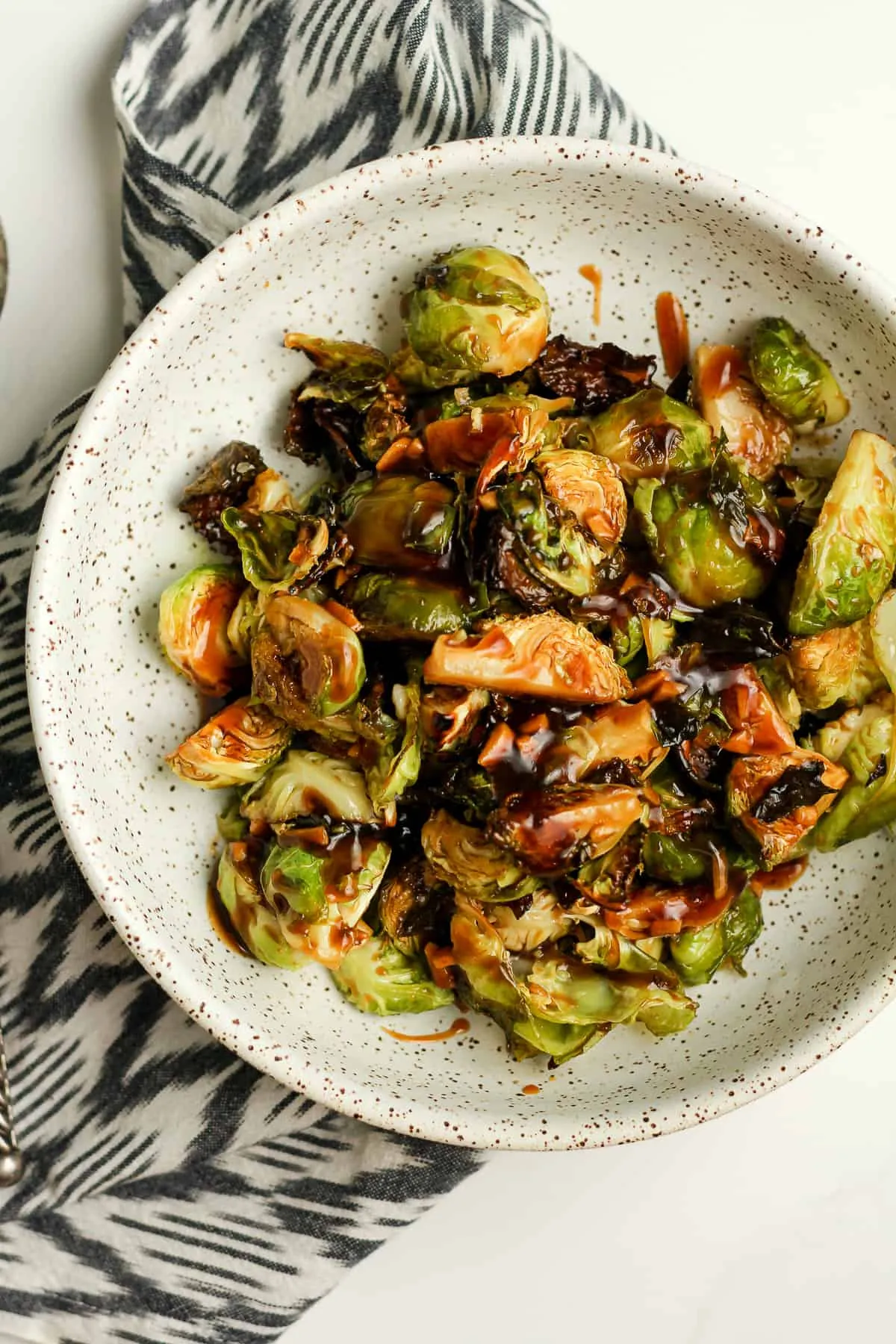 Brussels Sprouts with Teriyaki Glaze