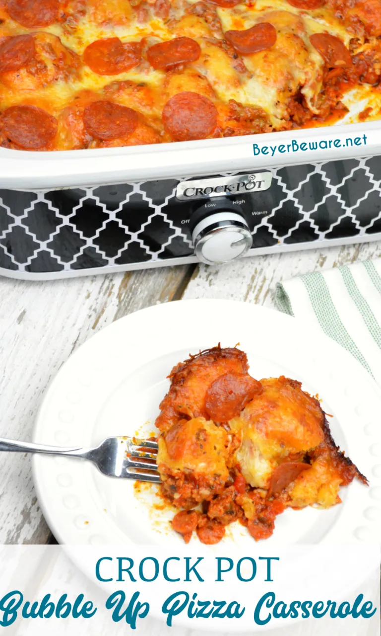 Bubble Up Crock Pot Hawaiian Pizza