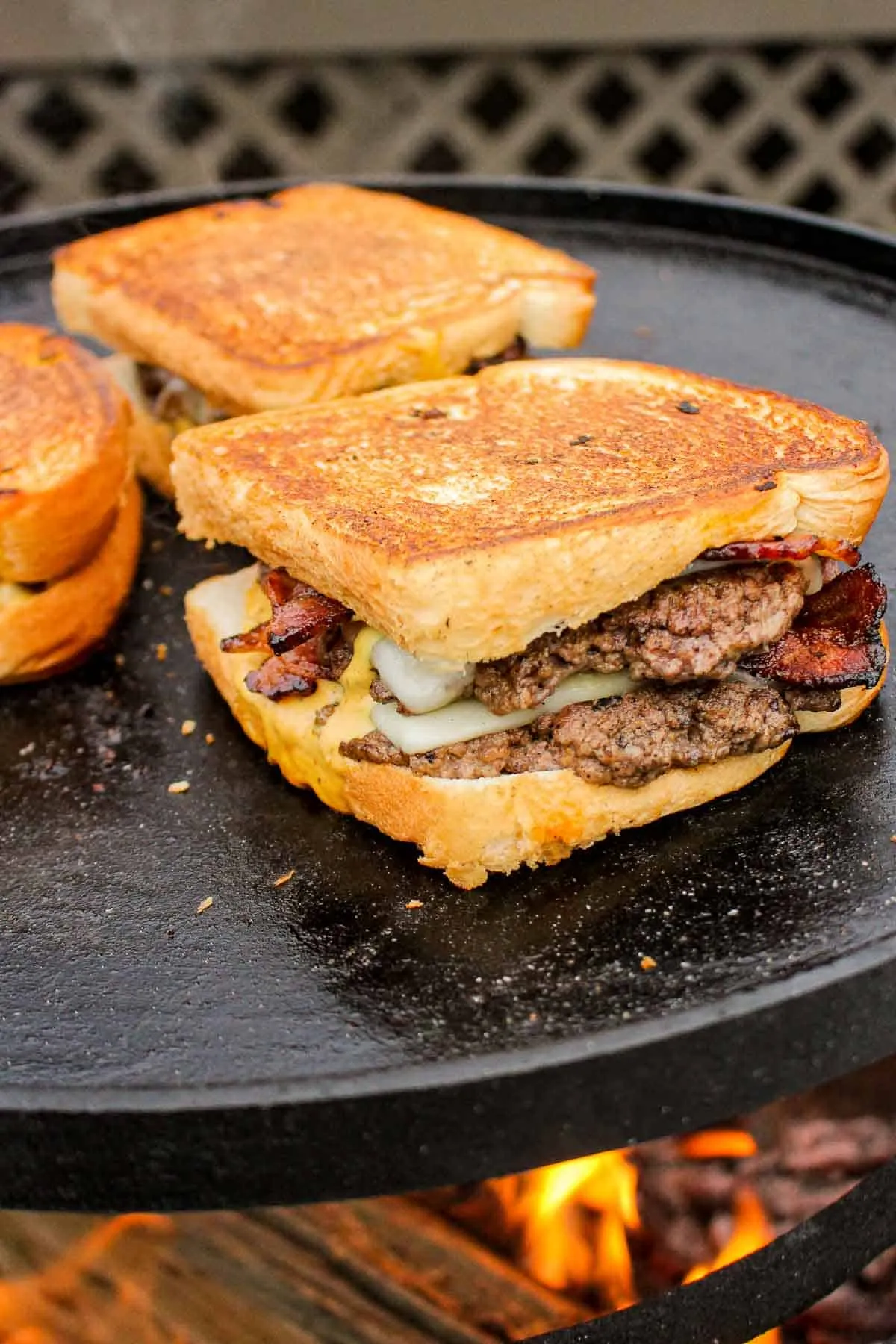 Burger Stuffed Onion Rings