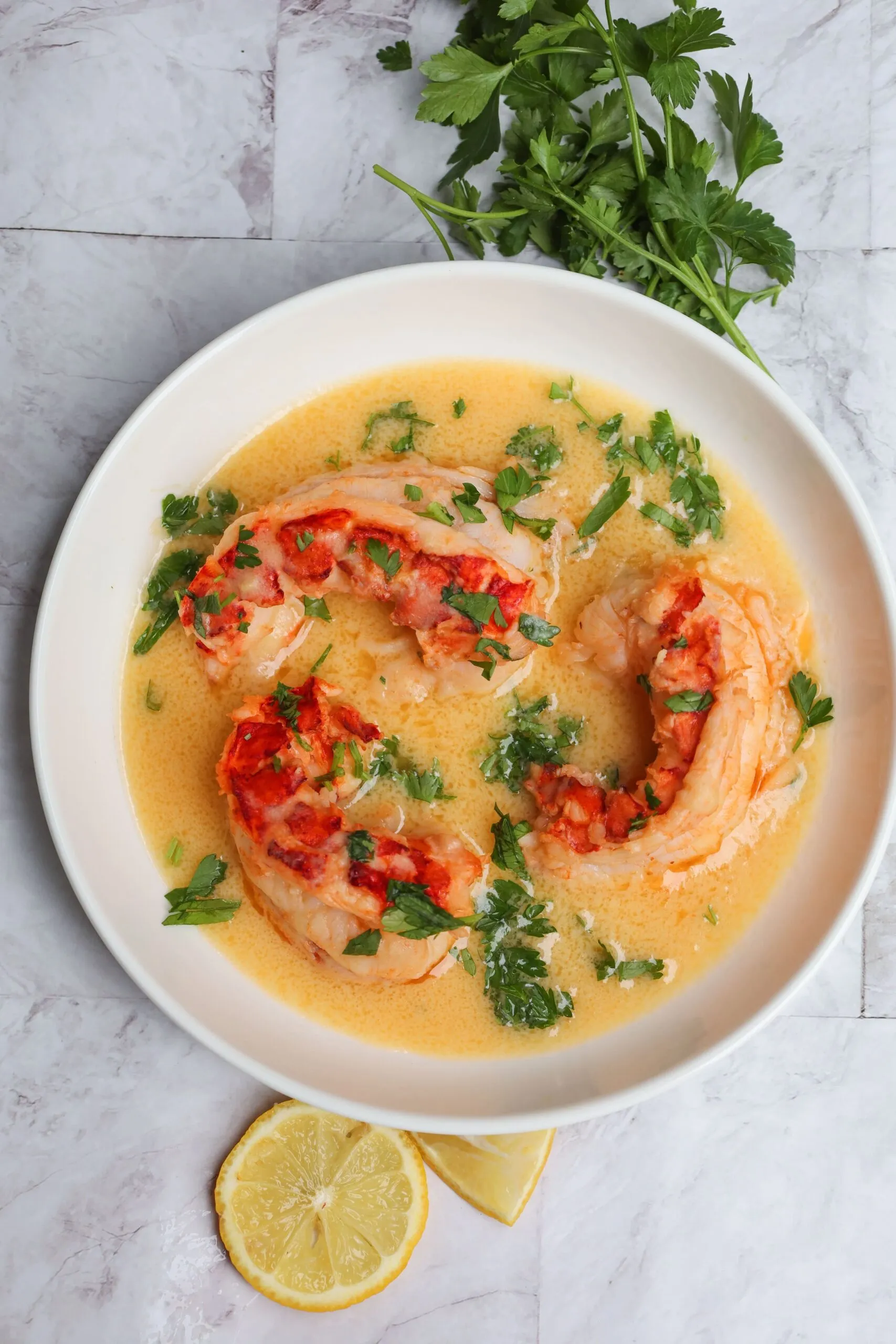 Butter Poached Lobster Tails