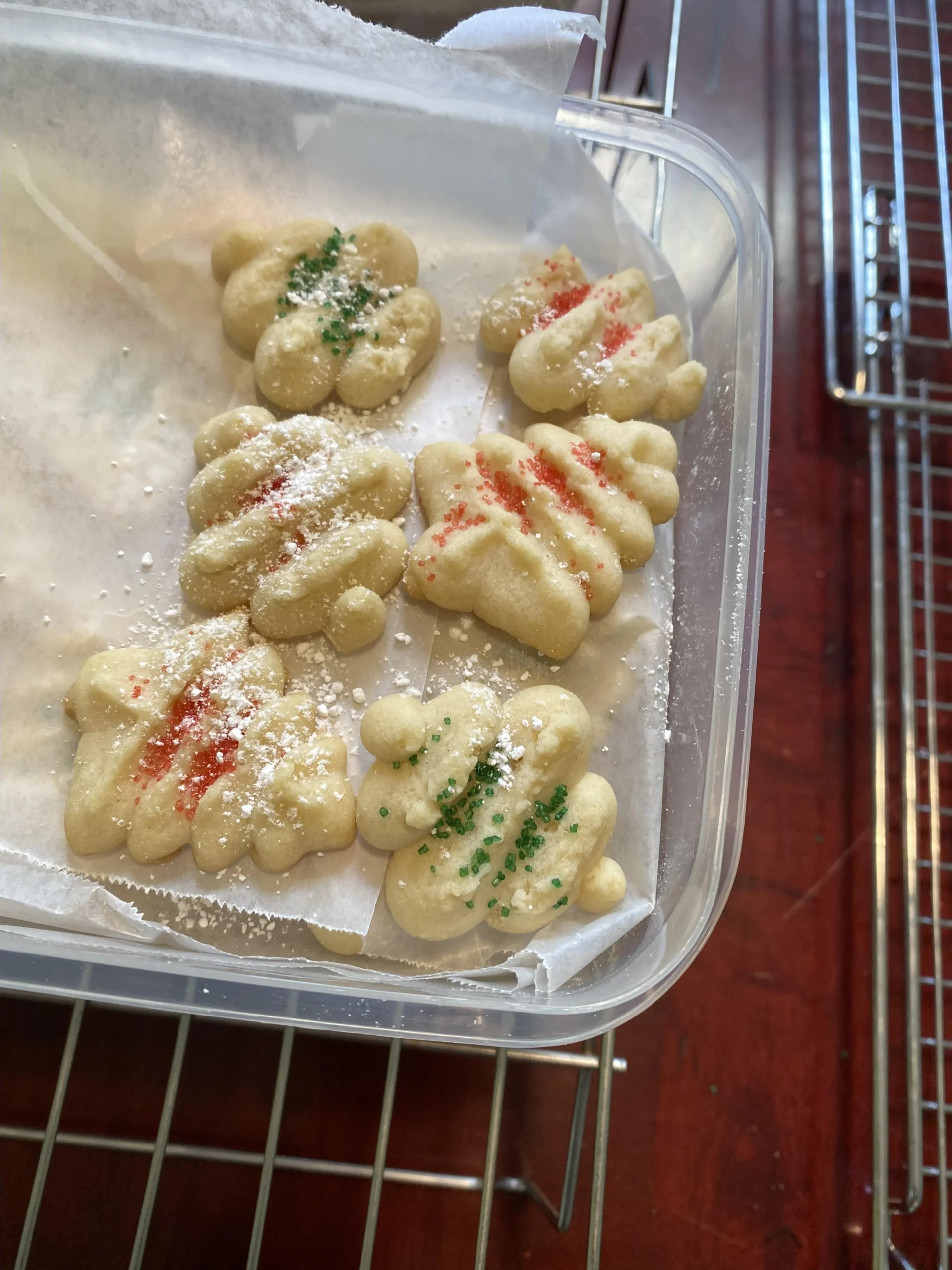 Butter Rich Spritz Butter Cookies