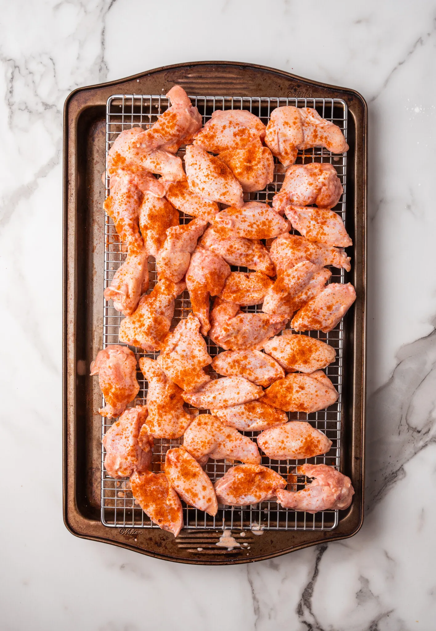 Buttermilk Brined Grilled Chicken Wings