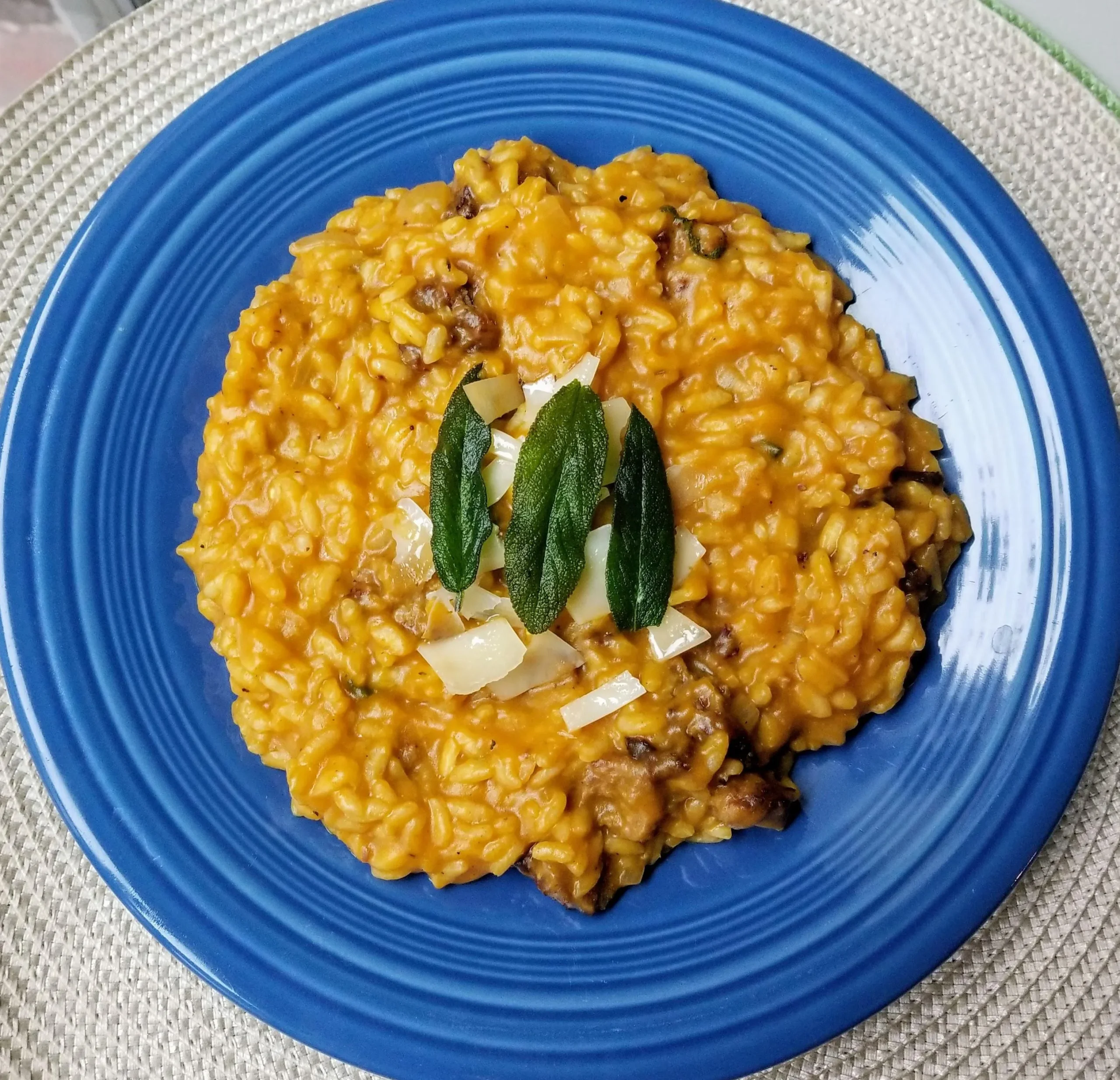 Butternut Squash Sausage Risotto