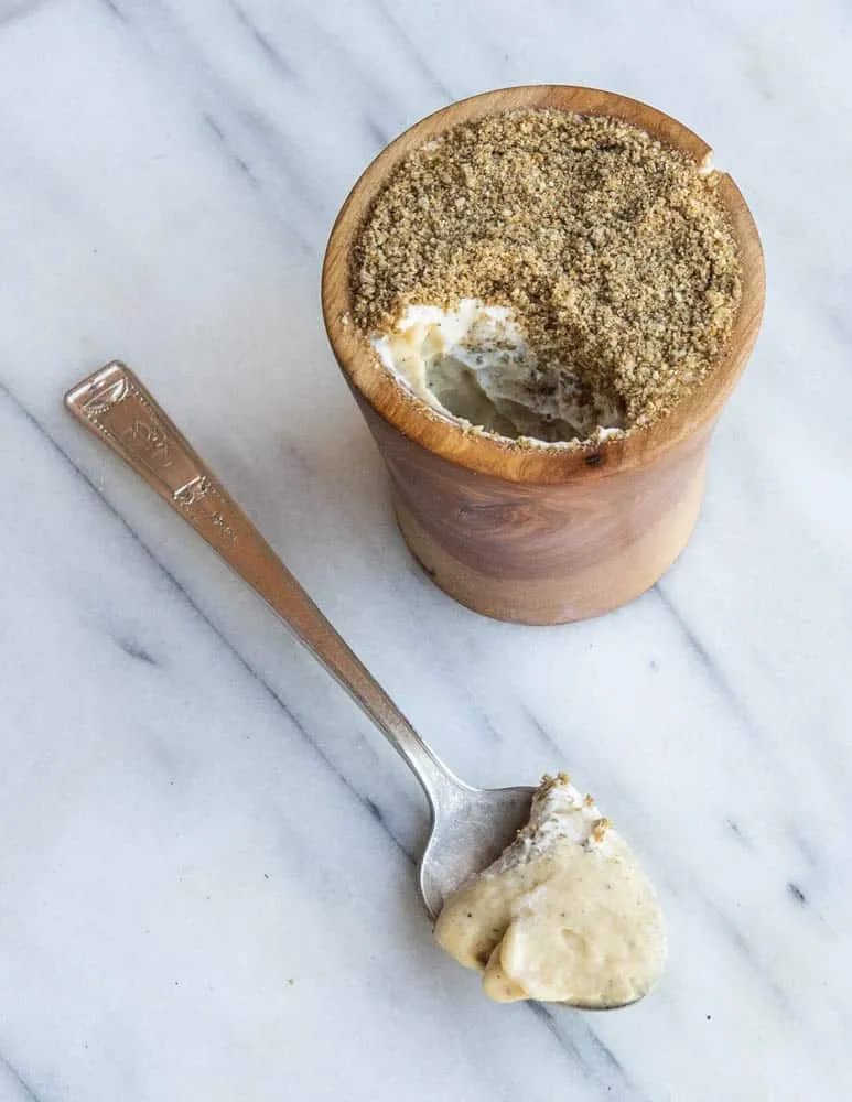 Butterscotch Box Elder Pudding